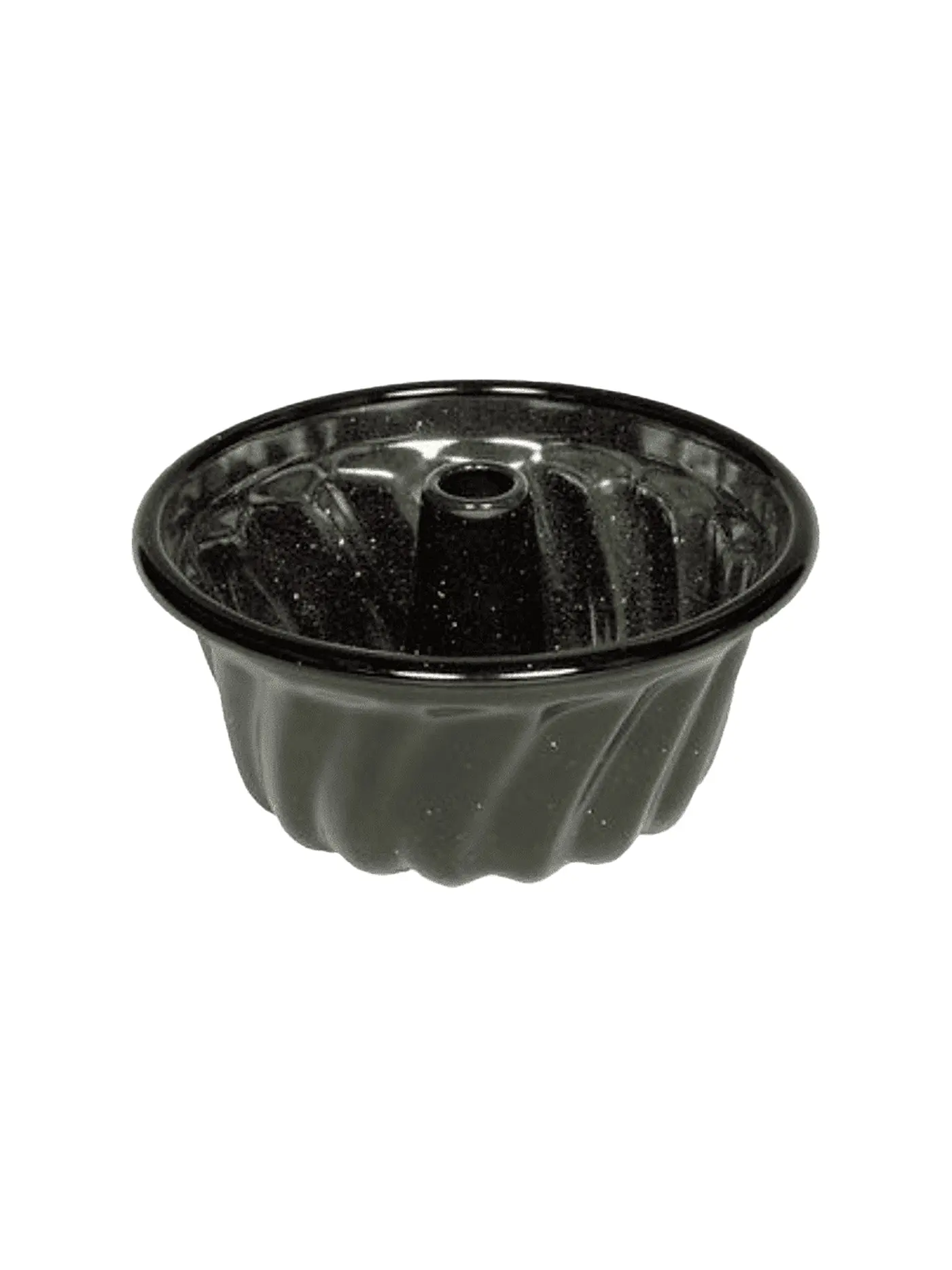 RIESS | Emaille Mini Backform 12cm schwarz | schwarz