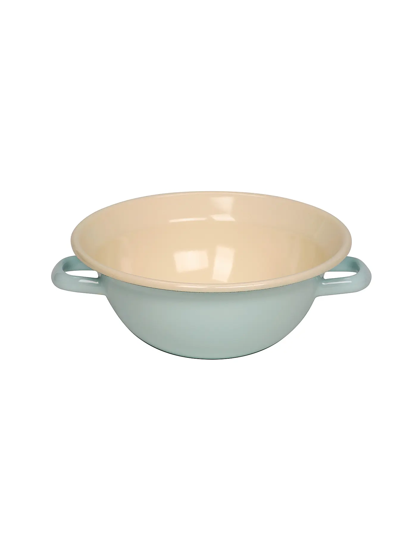 RIESS | Emaille Miniweitling "Classic - Pastell" 22cm | mint