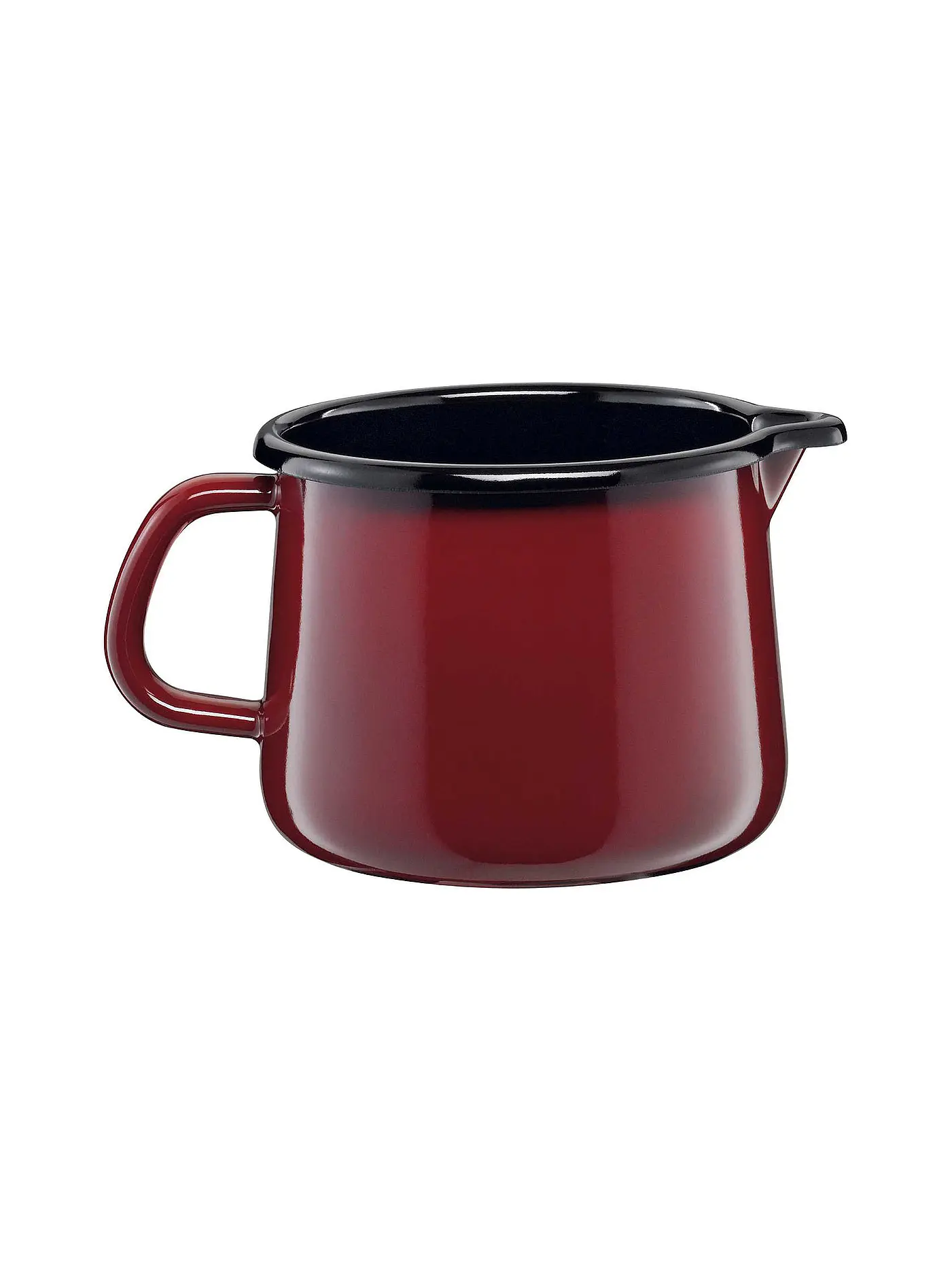 RIESS | Fleischtopf mit Glasdeckel "Rosso" 24cm/6,5l | dunkelrot