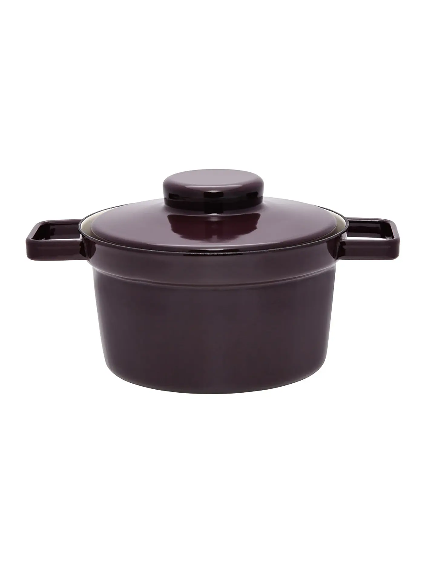 RIESS | Emaille Topf mit Deckel "Aromapot - Truehomeware" 20cm 1,75l | lila
