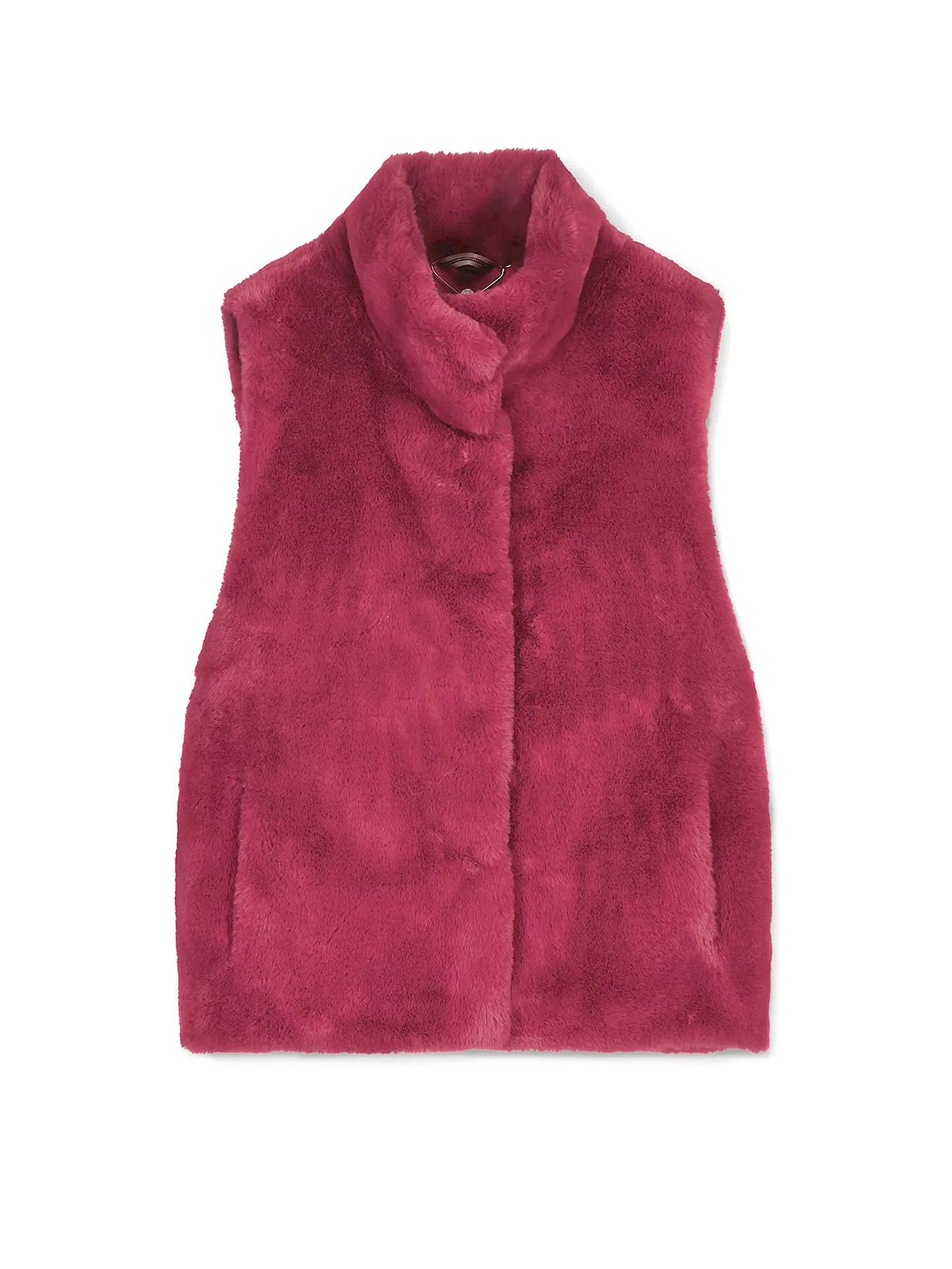 RINO&PELLE | Gilet in Pelzoptik LISON | pink