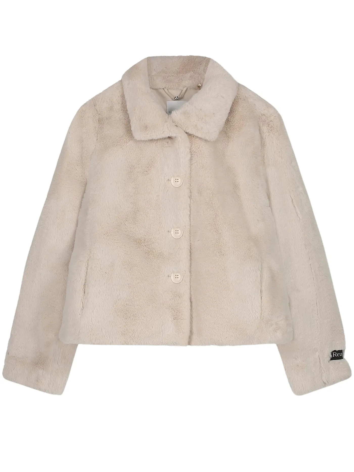 RINO&PELLE | Jacke in Felloptik VIE | creme