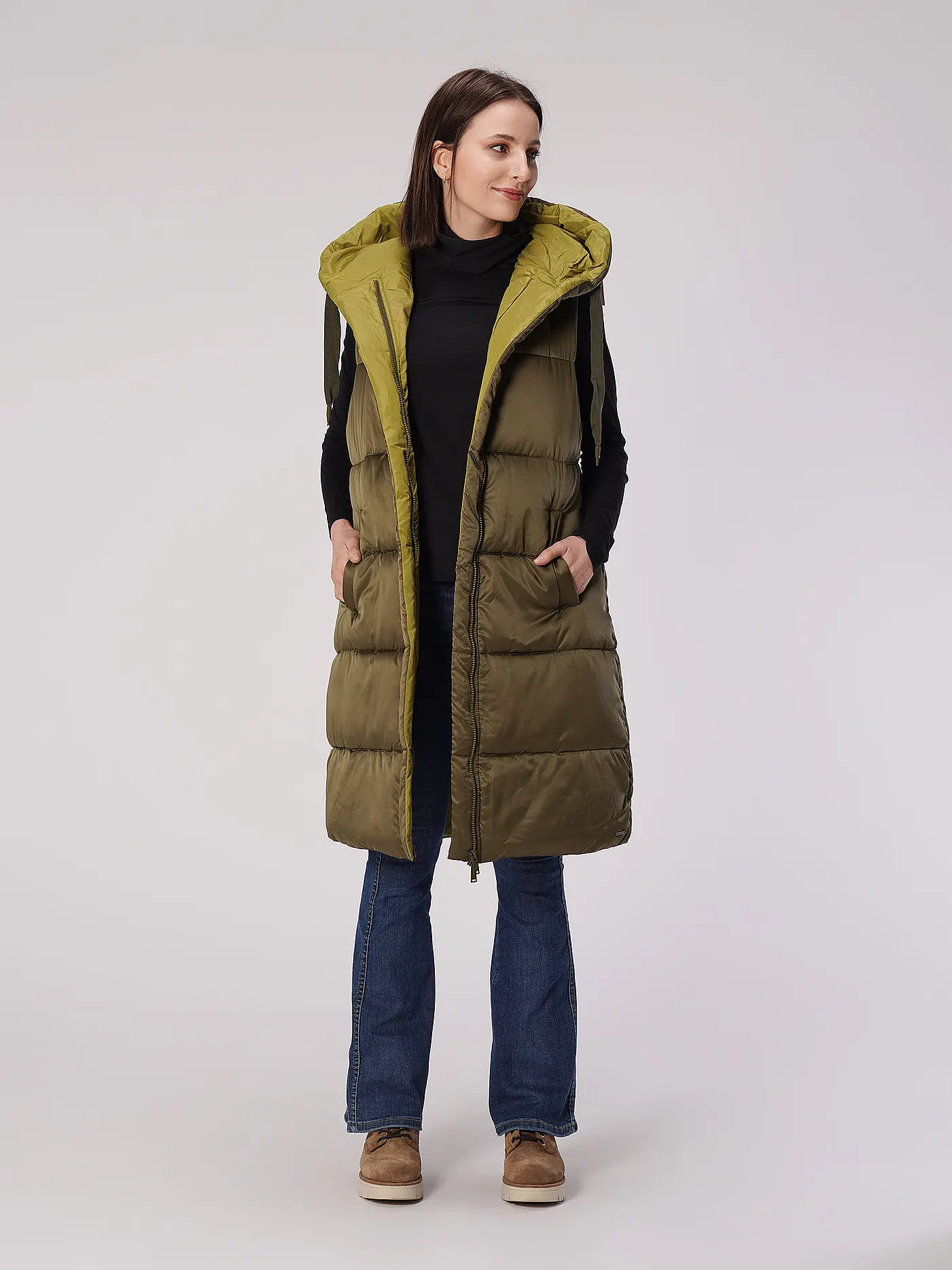 RINO&PELLE | Steppgilet FLYN | olive