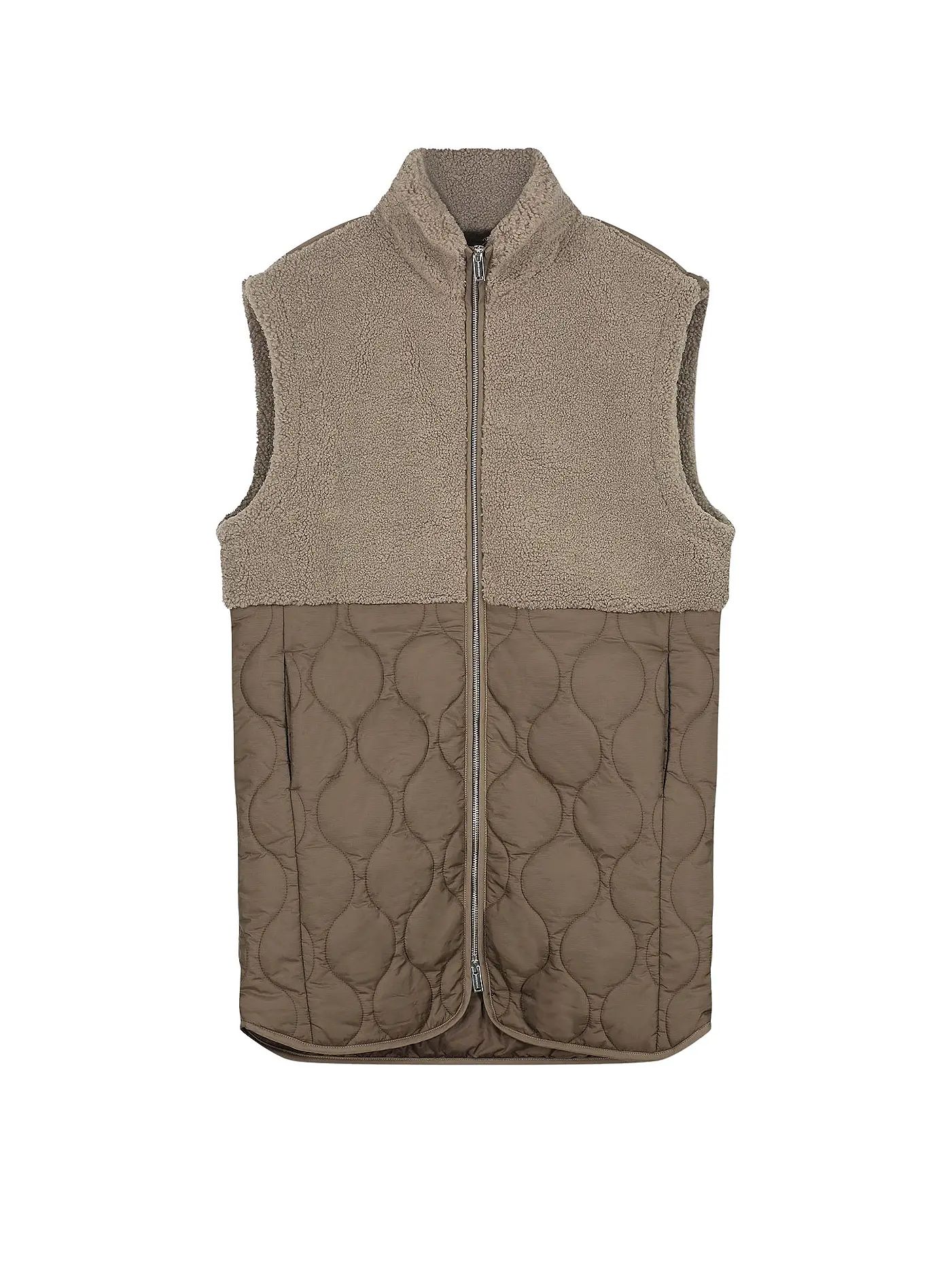 RINO&PELLE | Steppgilet JANNE | braun
