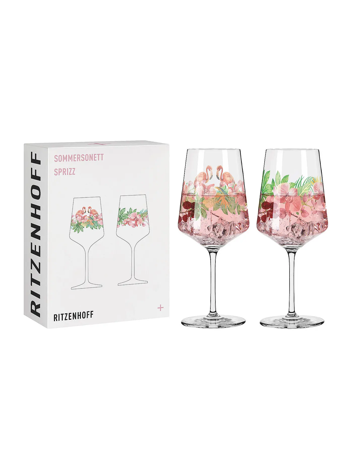 RITZENHOFF | Aperitifglas 2er SetSommersonett Doro von Artur Hakobyan 2022  | rosa