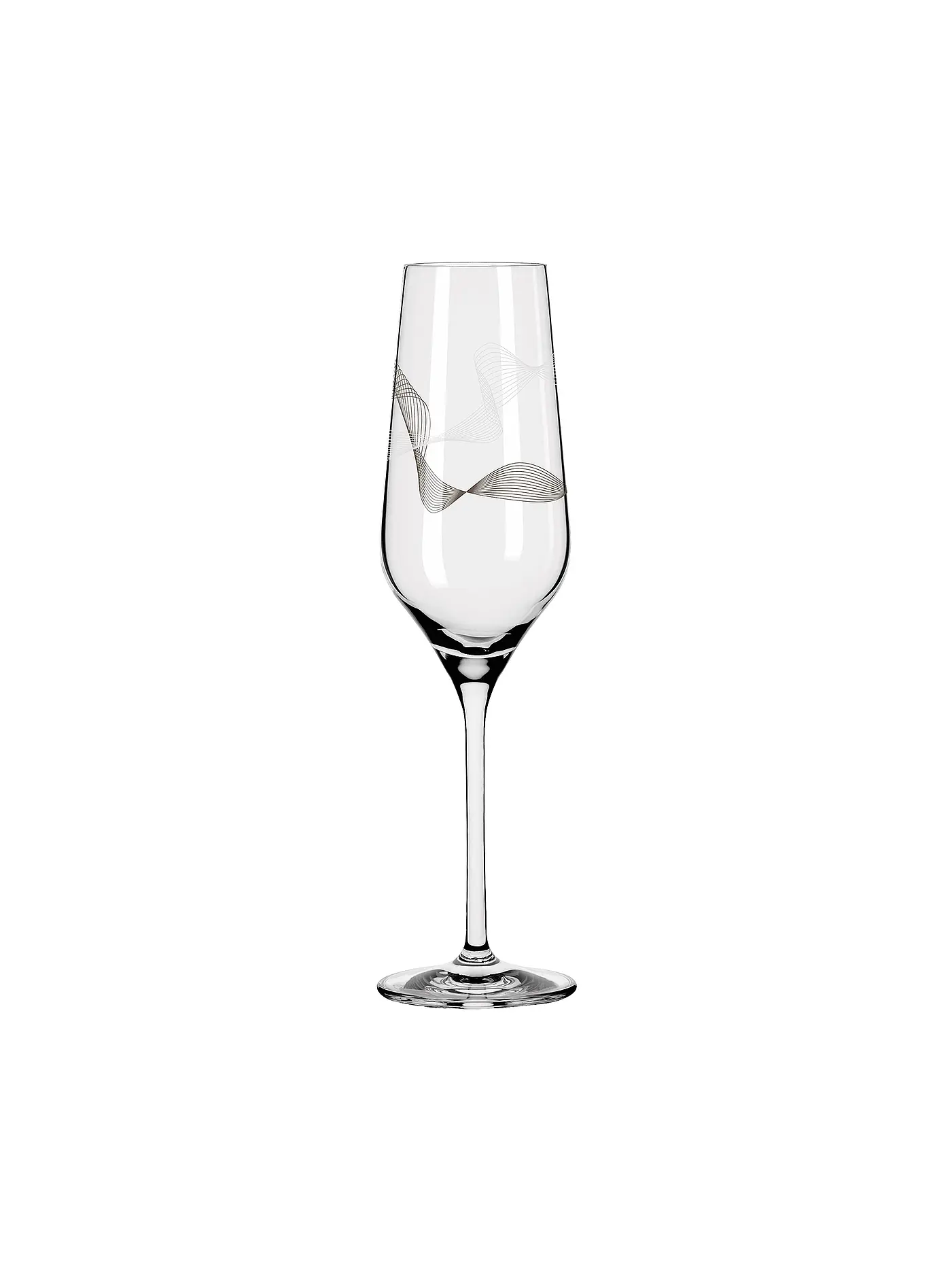 RITZENHOFF | Champagnerglas 2er Set Kristallwind Romi Bohnenberg 2021 | rosa