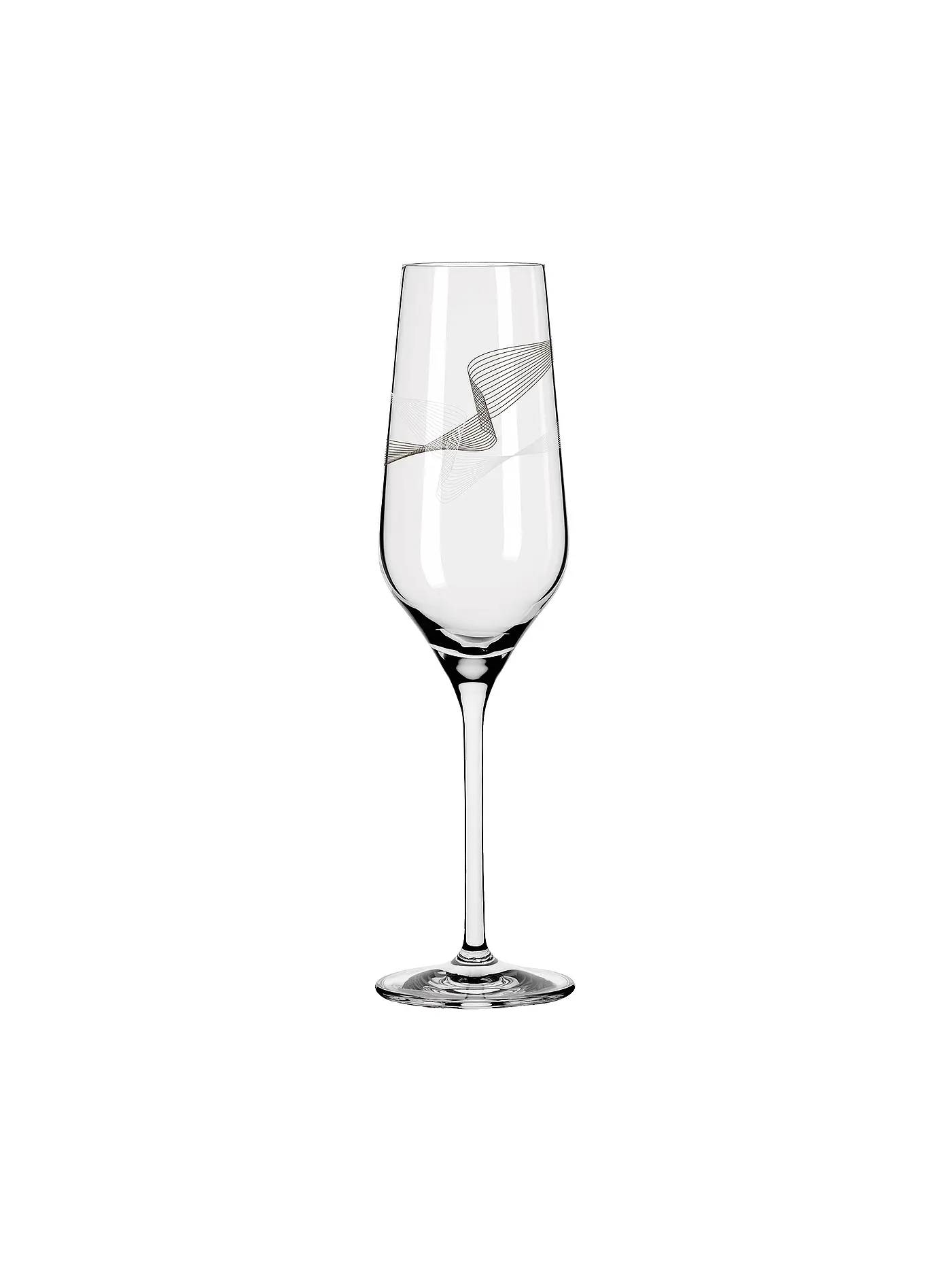 RITZENHOFF | Champagnerglas 2er Set Kristallwind Romi Bohnenberg 2021 | rosa