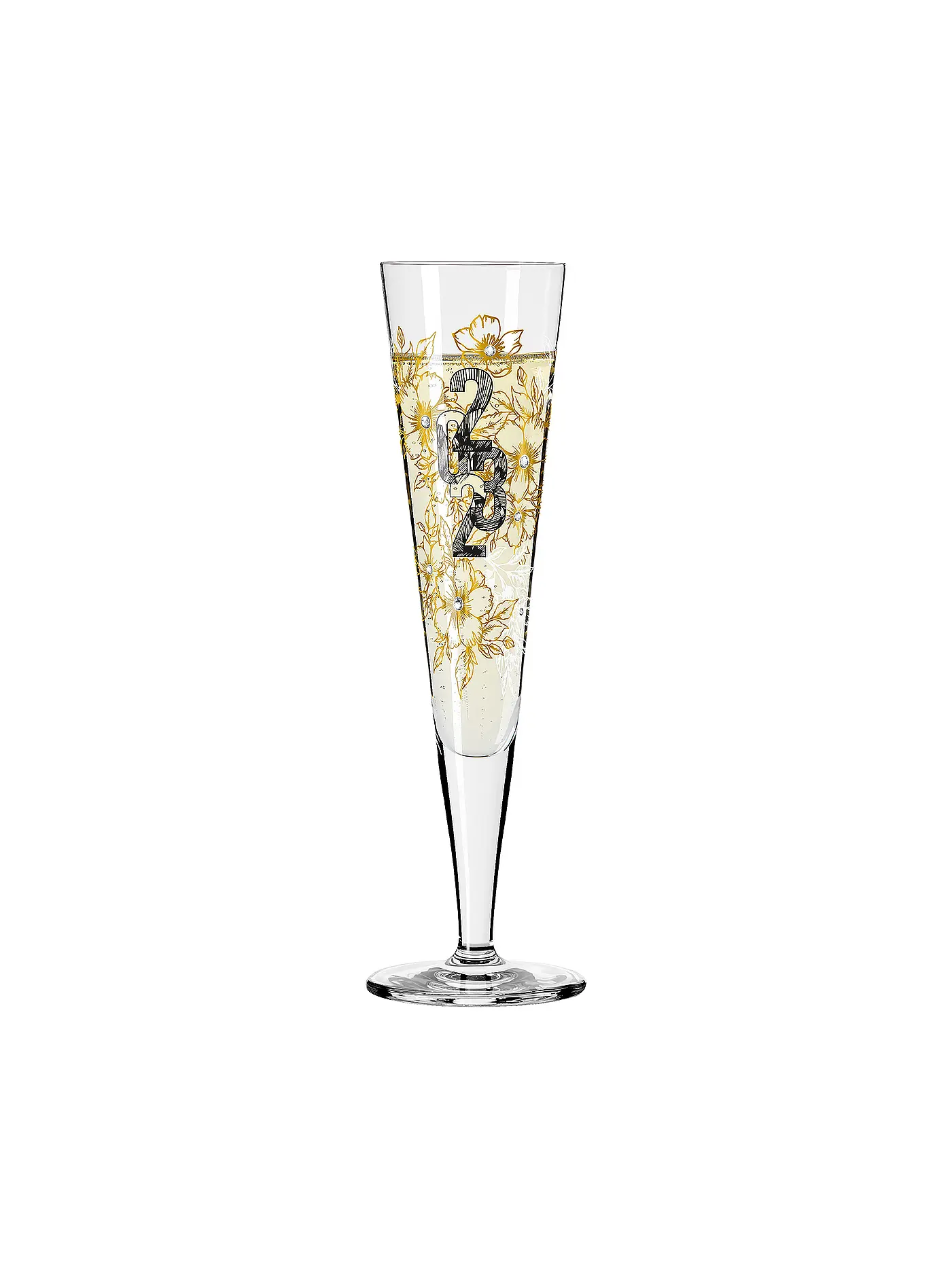 RITZENHOFF | Champagnerglas Brillantnacht 2023 Celebration | gold