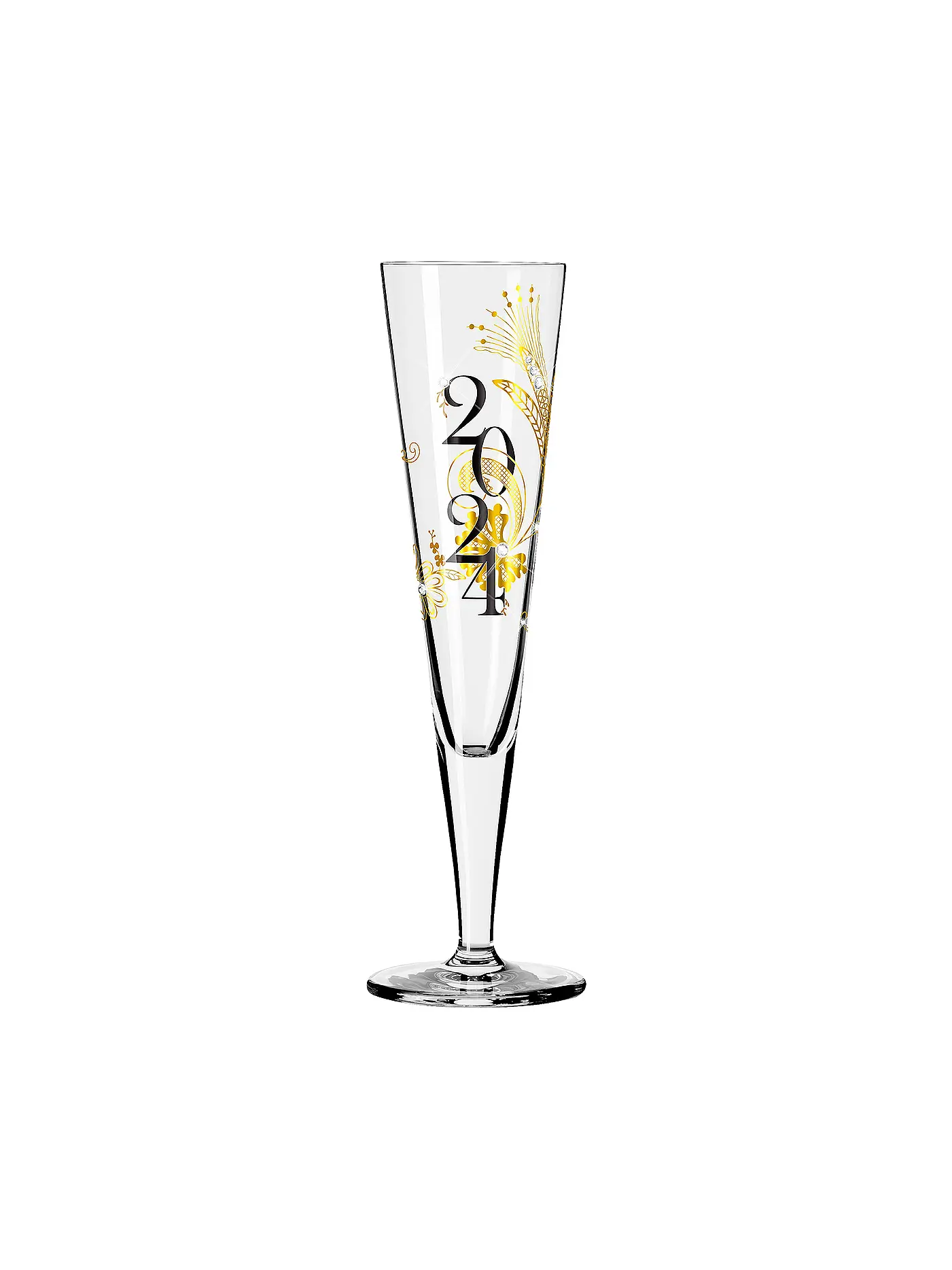 RITZENHOFF | Champagnerglas Brillantnacht Champus Ana Vasconcelos 2023 | gold