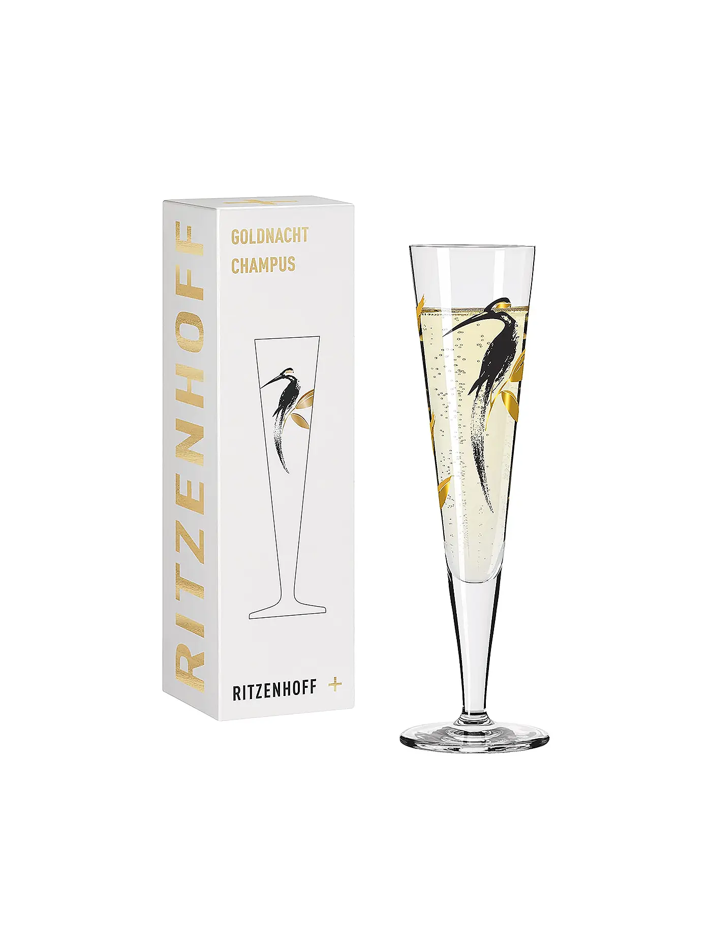 RITZENHOFF | Champagnerglas Goldnacht 2022 #21  | gold
