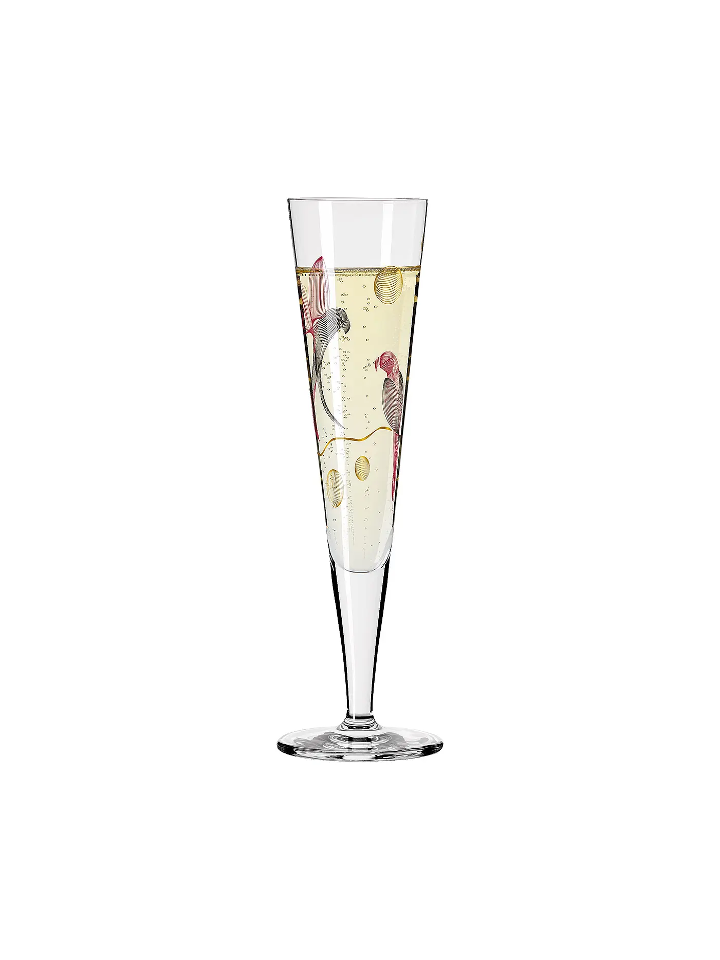 RITZENHOFF | Champagnerglas Goldnacht Champus #16 Christine Kordes 2021  | gold