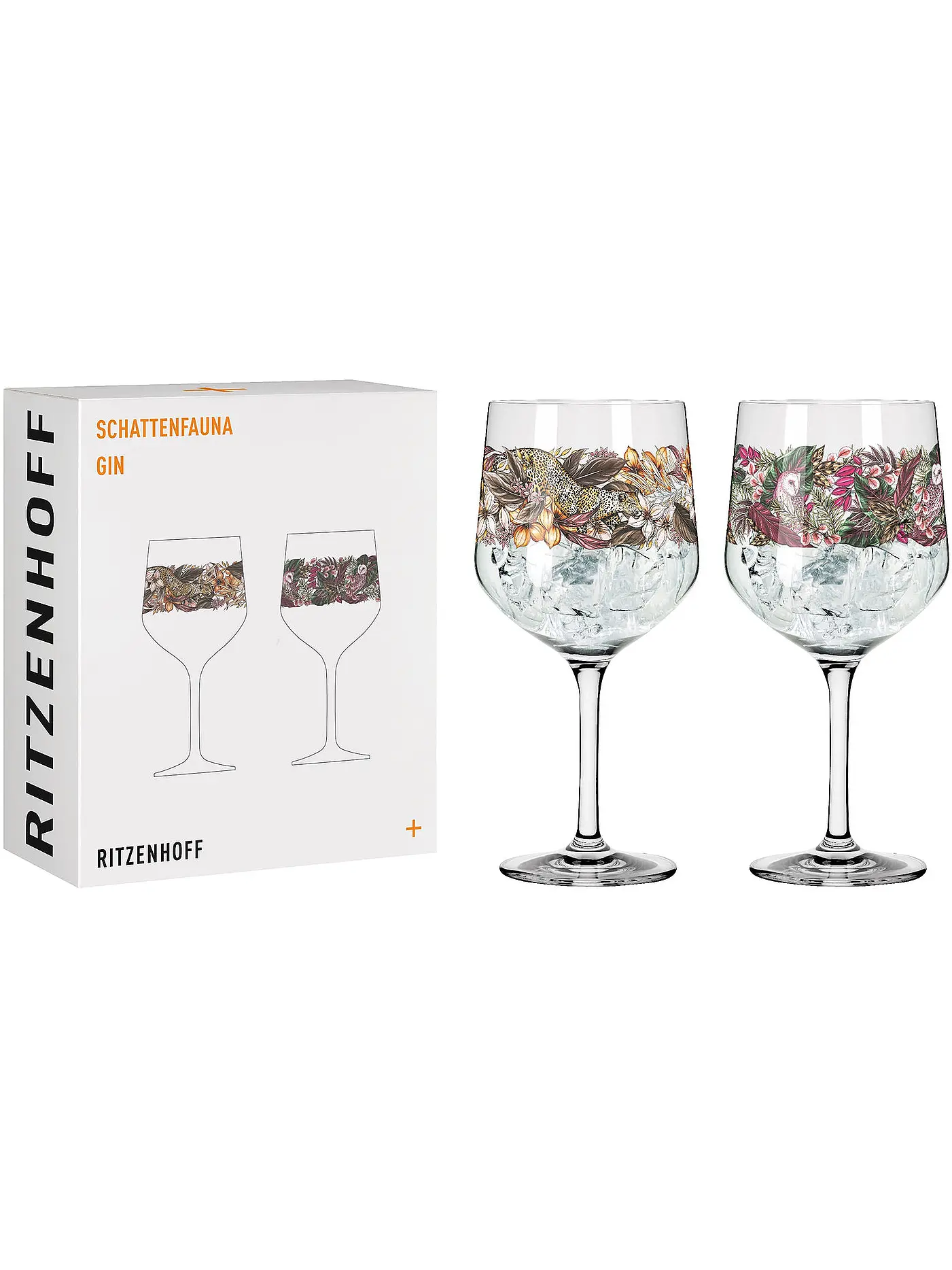 RITZENHOFF | Schattenfauna Ginglas 2er Set Maggie Enterrios 2021 | bunt