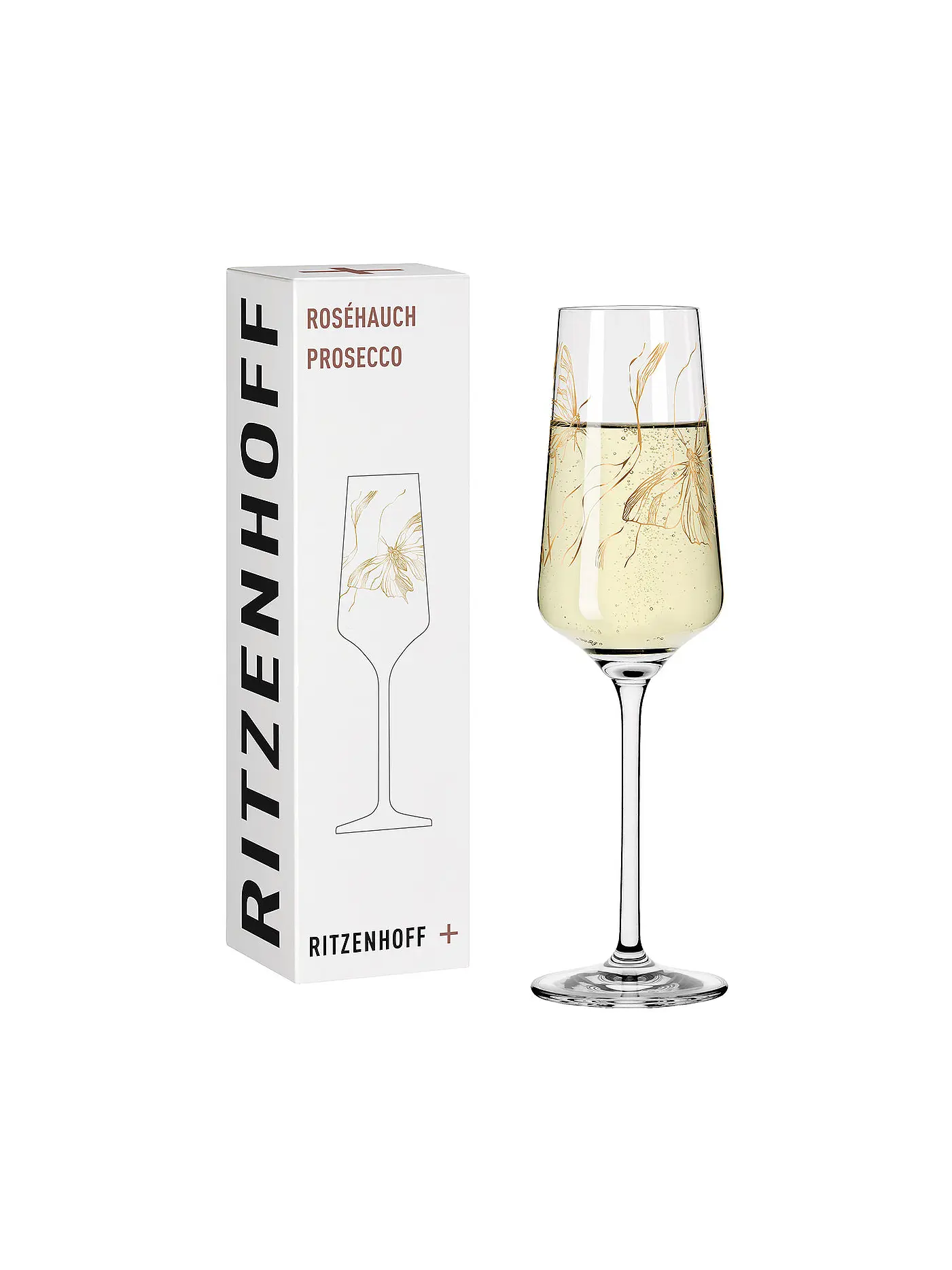 RITZENHOFF | Sektglas - Proseccoglas Rosehauch #2 Marvin Benzoni 2020 | gold