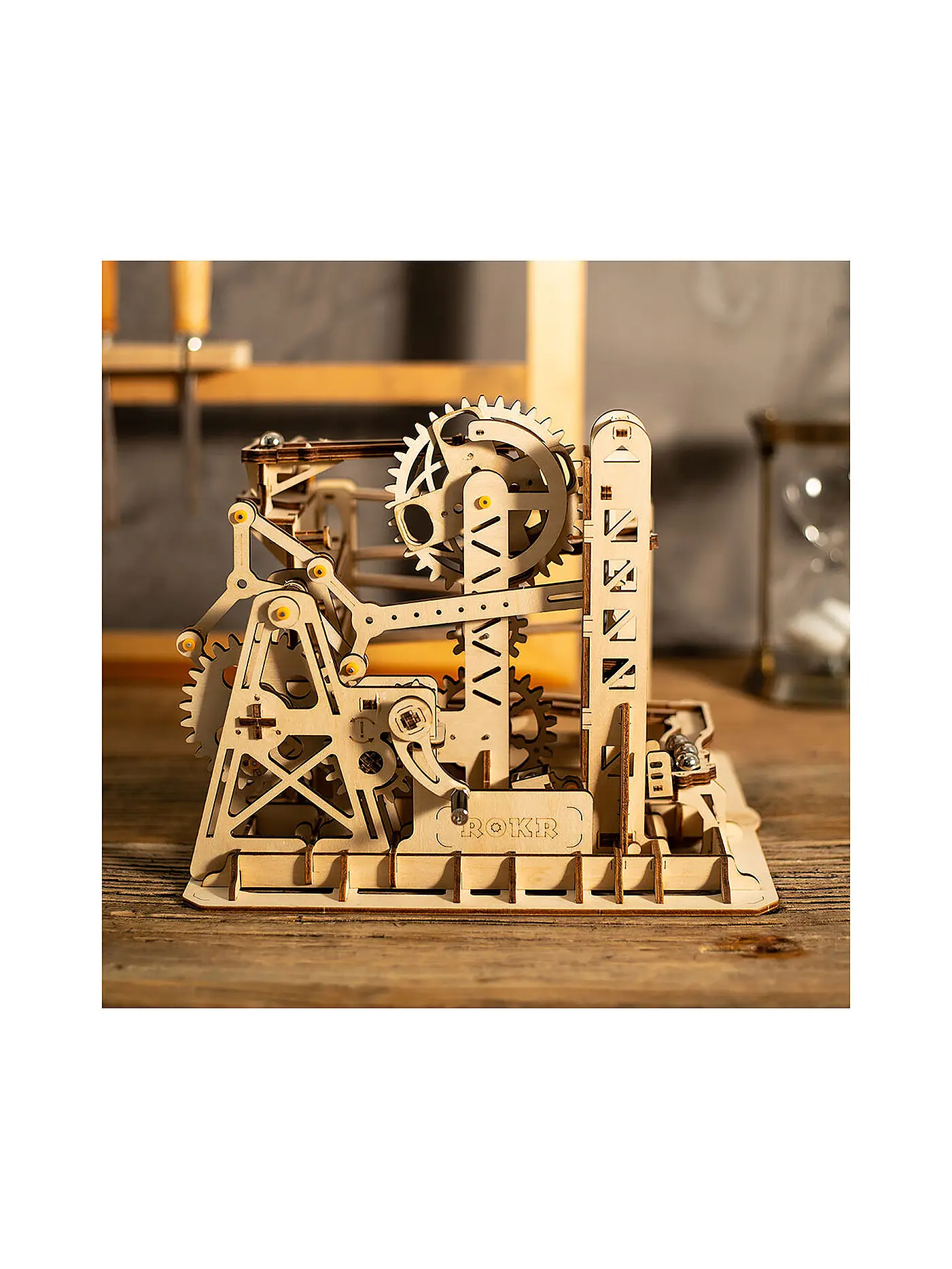 ROBOTIME | 3D Konstruktion - Marble Climber LG504 Fortress Marble Run Set | keine Farbe