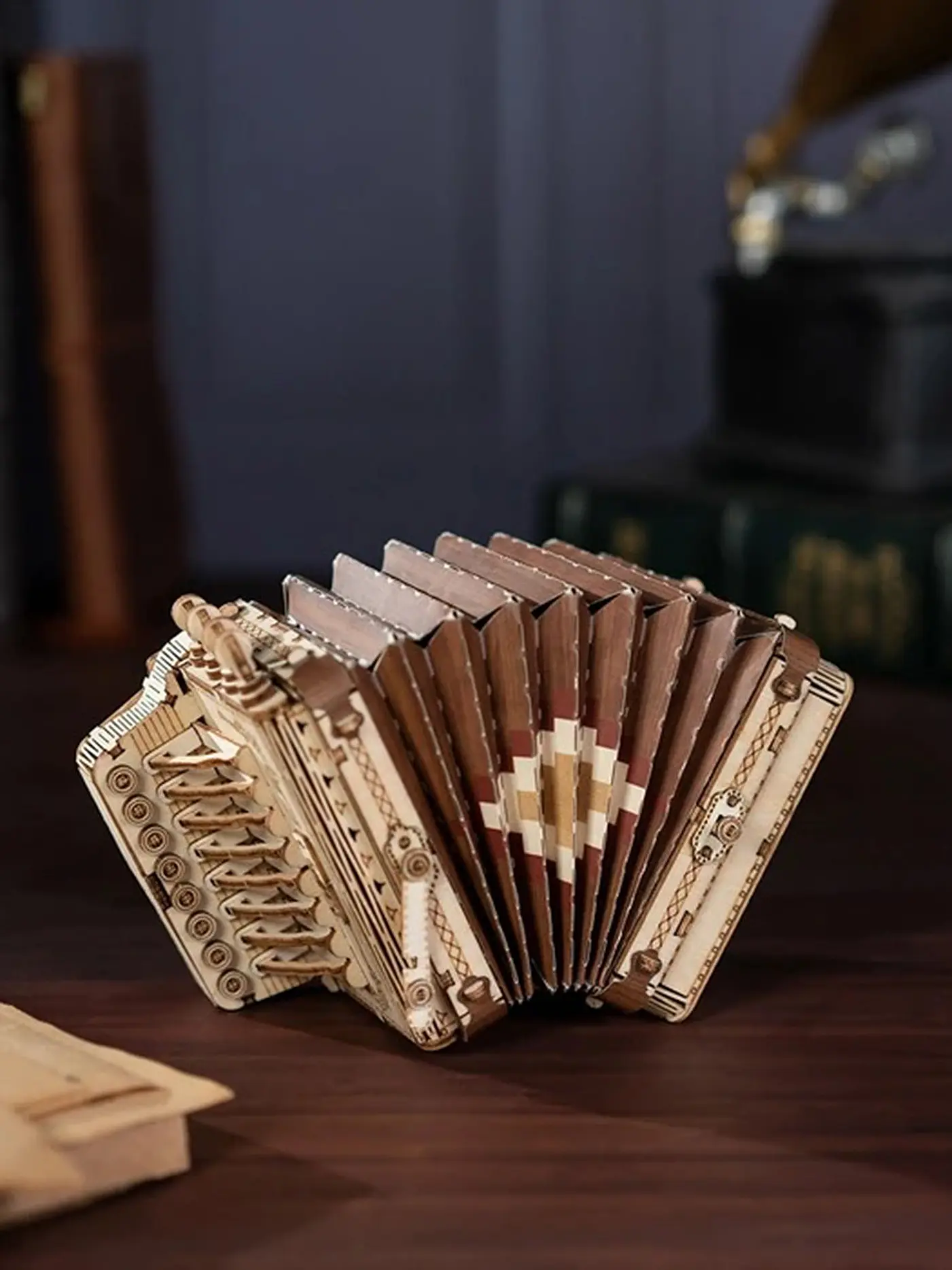 ROBOTIME | 3D Puzzle Accordion DIY | keine Farbe