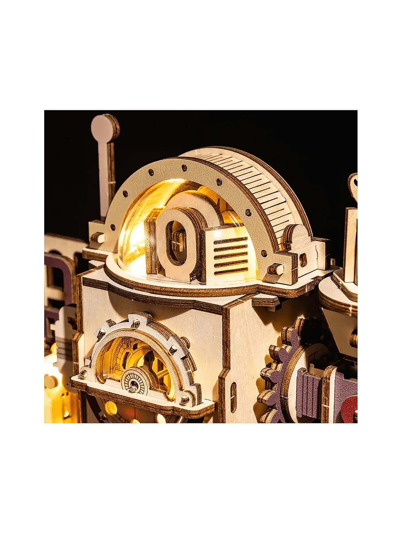 ROBOTIME | 3D Puzzle Marble Chocolate Factory DIY | keine Farbe