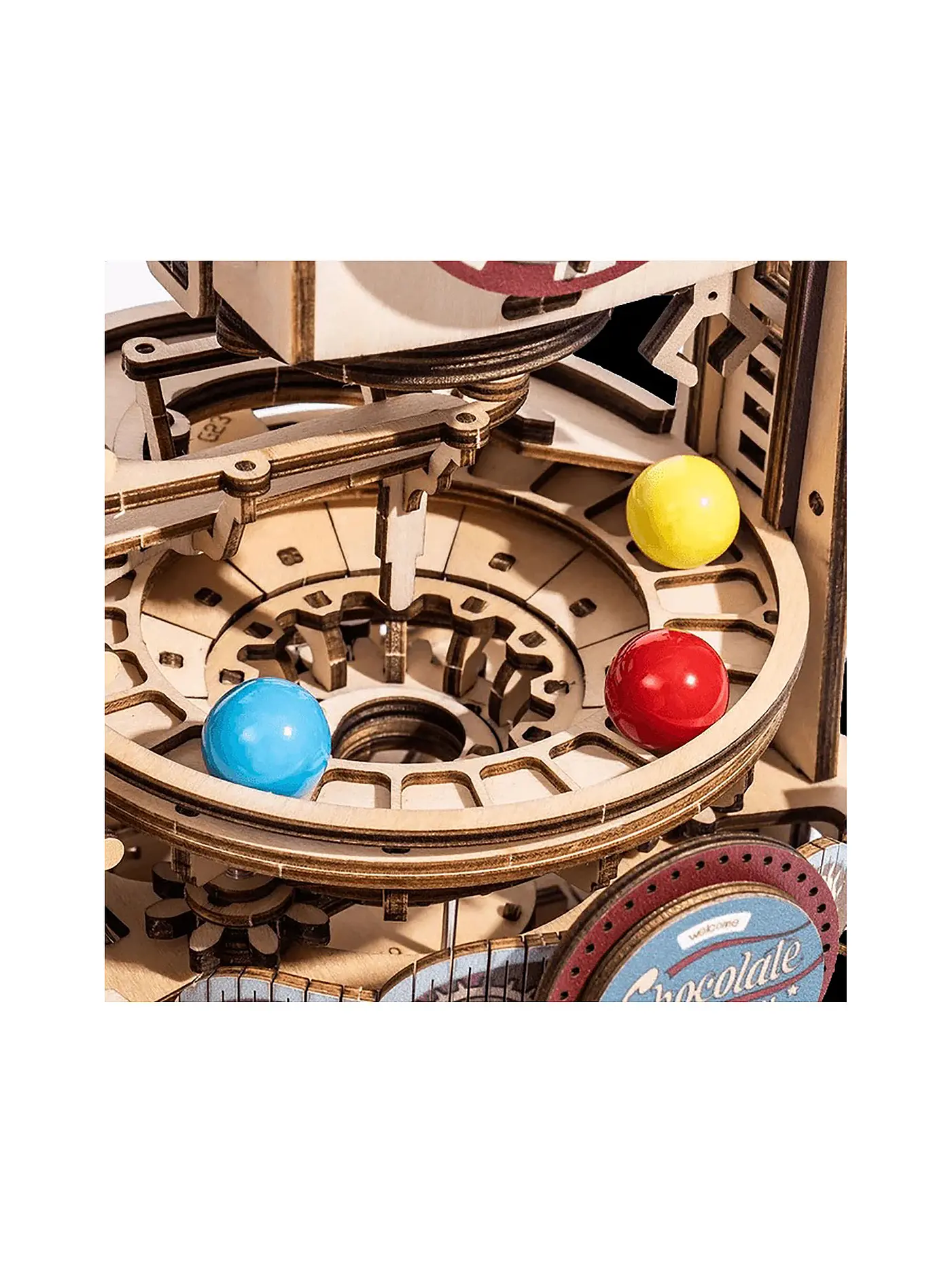 ROBOTIME | 3D Puzzle Marble Chocolate Factory DIY | keine Farbe