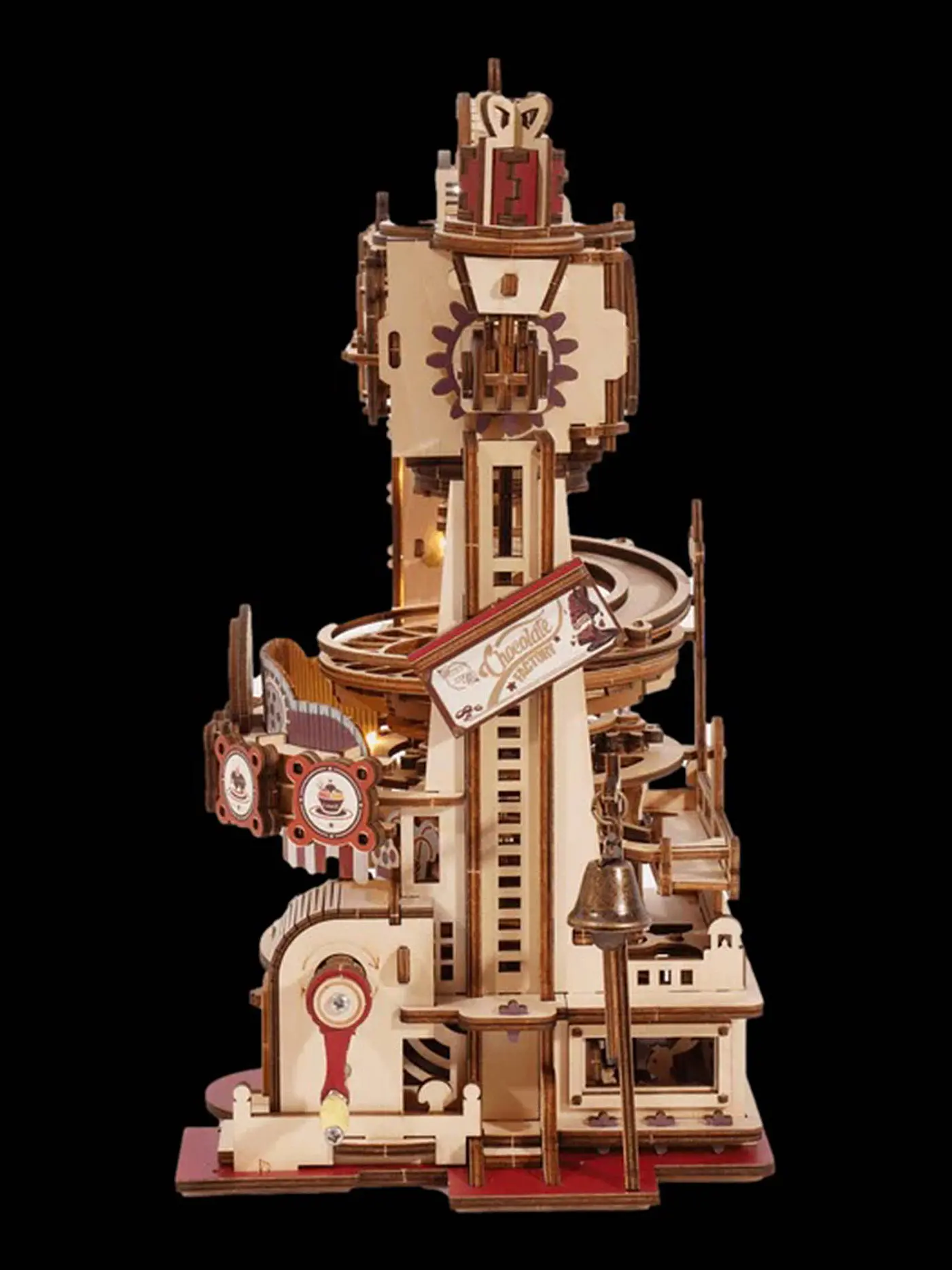 ROBOTIME | 3D Puzzle Marble Chocolate Factory DIY | keine Farbe