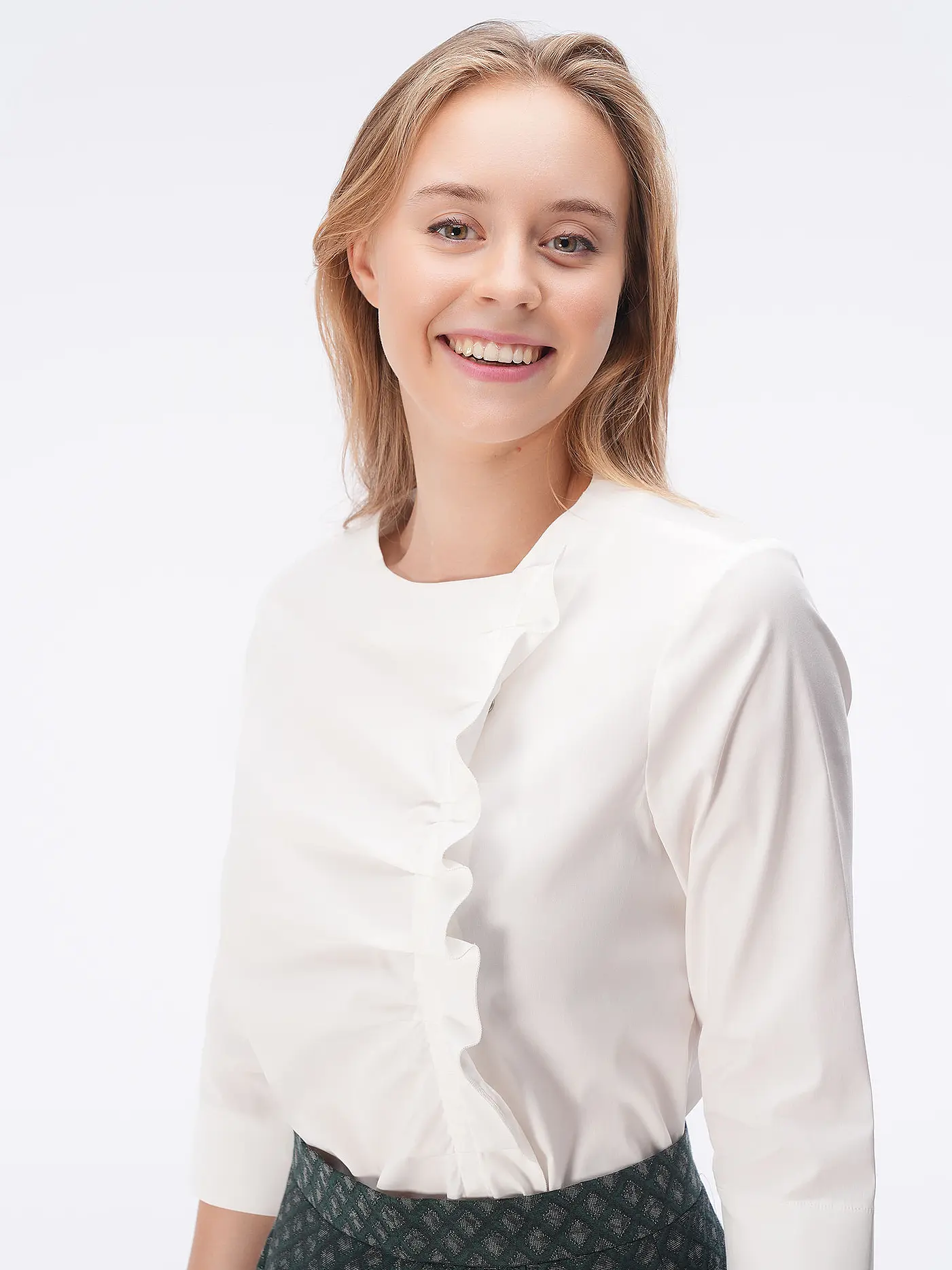 ROCKMACHERIN | Trachtenbluse LARA  | creme
