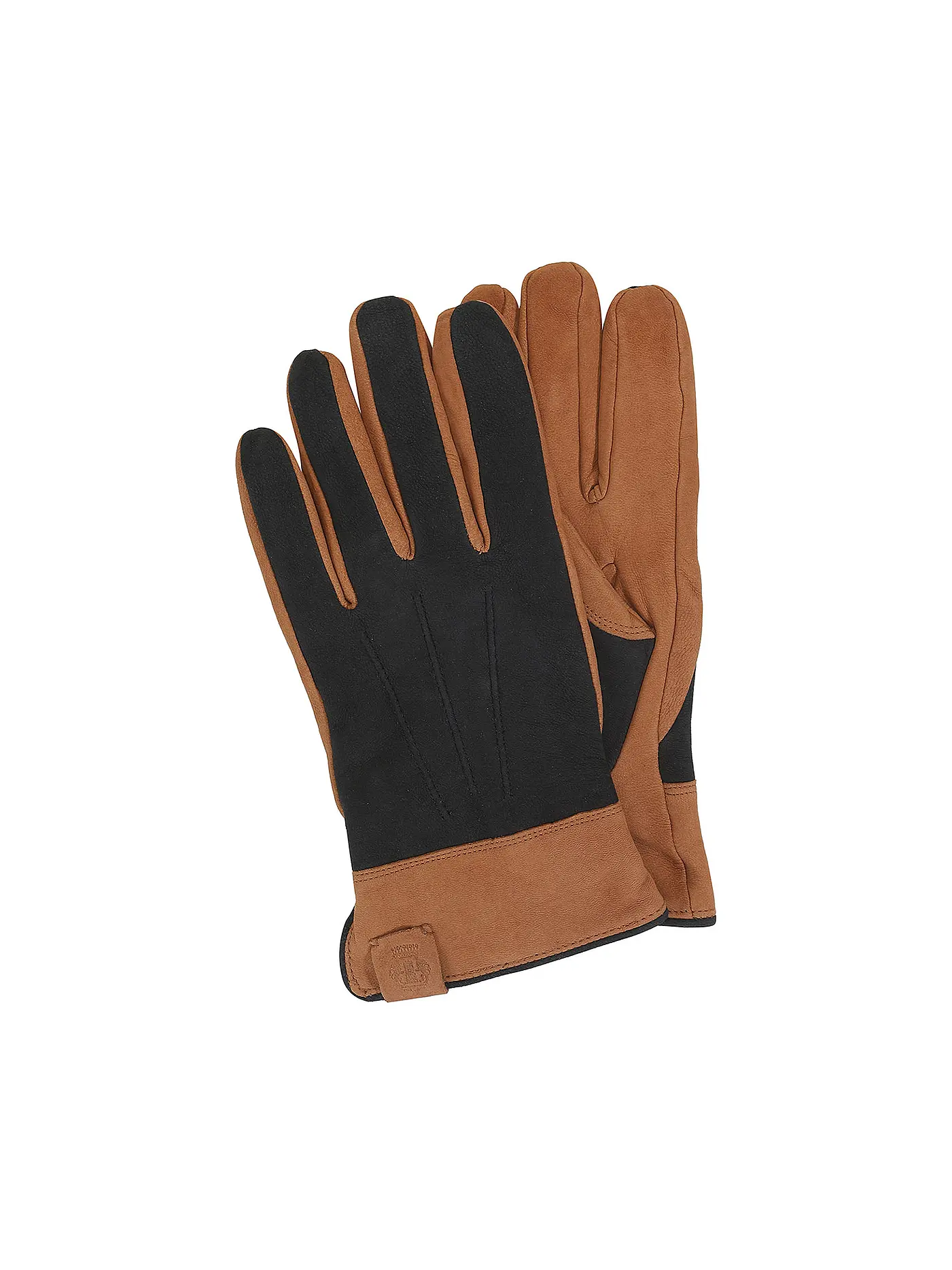 ROECKL | Lederhandschuhe NUBUK/PET | blau