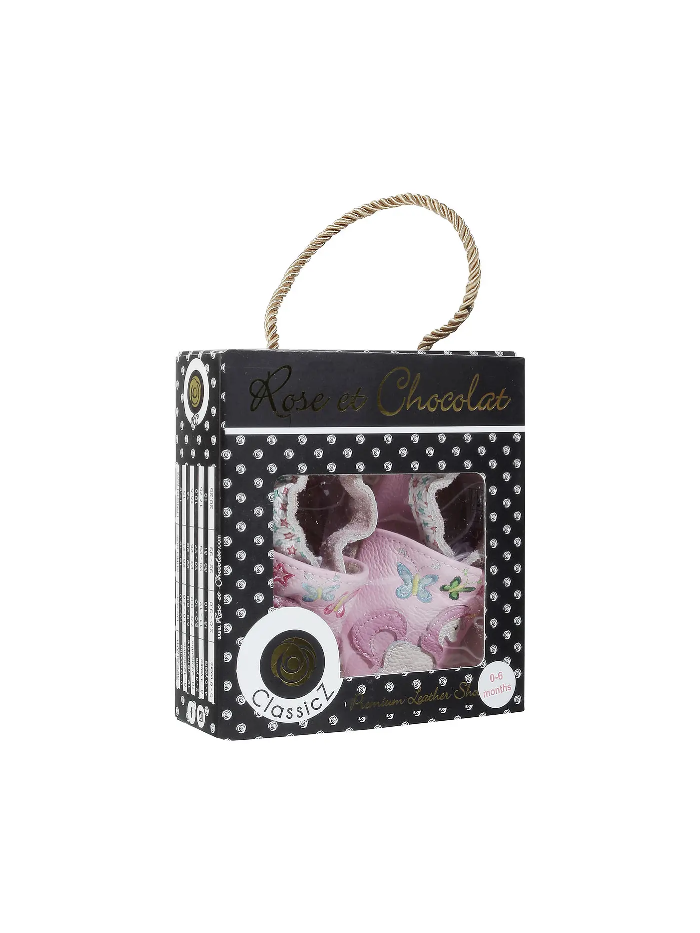 ROSE ET CHOCOLAT | Krabbelschuhe "Unicorn" | rosa