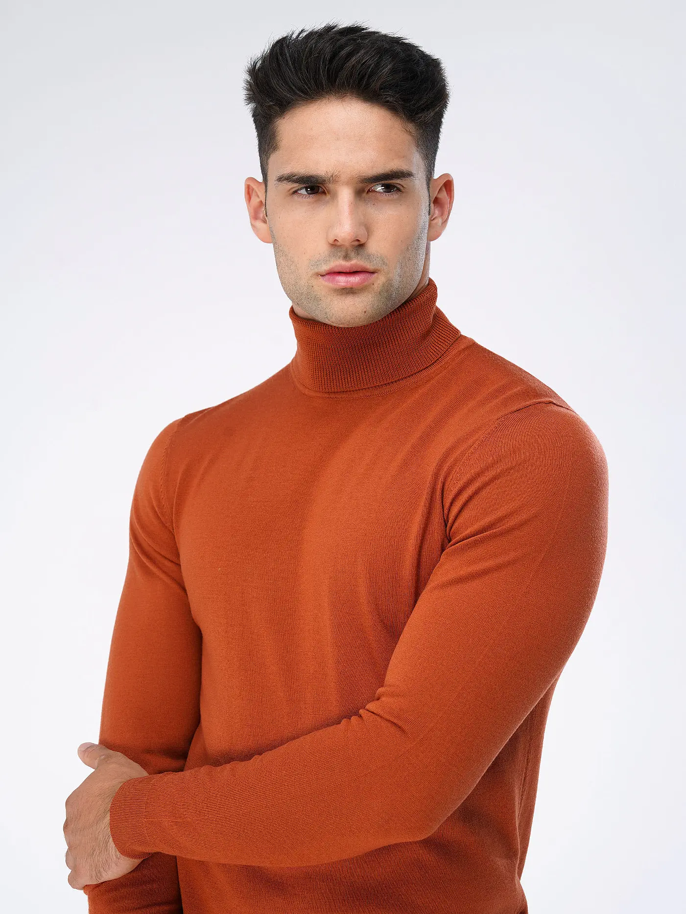 ROY ROBSON | Rollkragenpullover  | orange