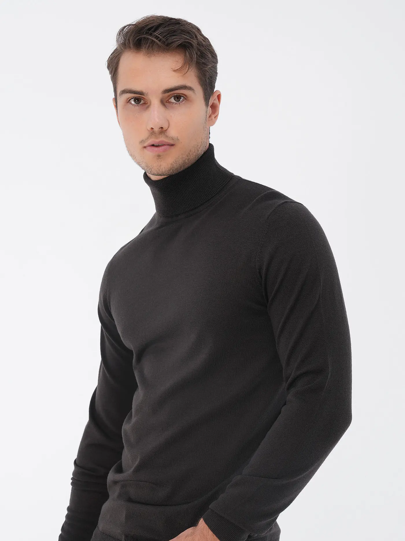 ROY ROBSON | Rollkragenpullover  | braun