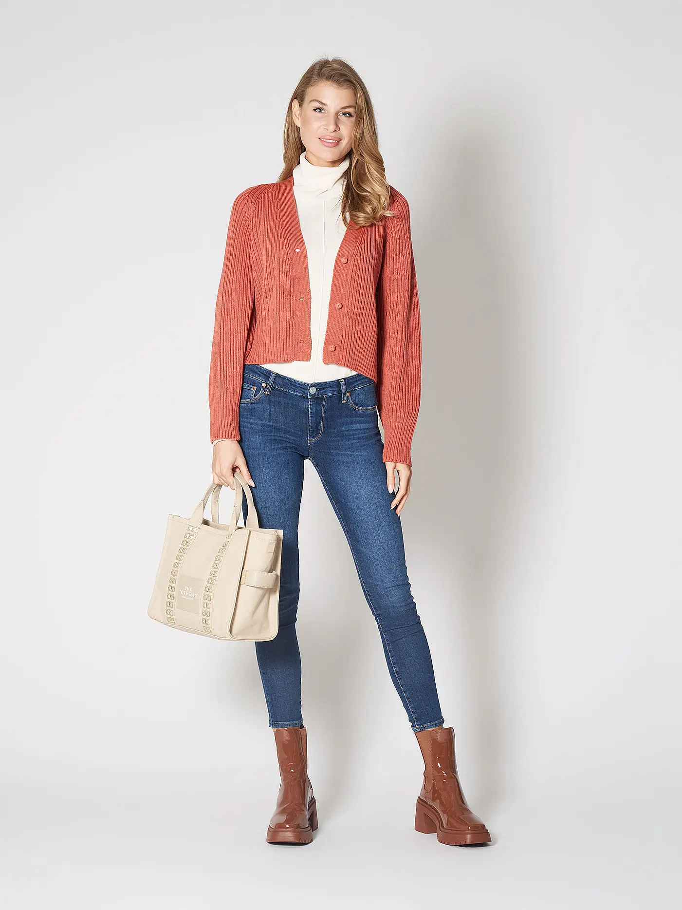 RUDOLF VIENNA | Cardigan MILLICENT | rot