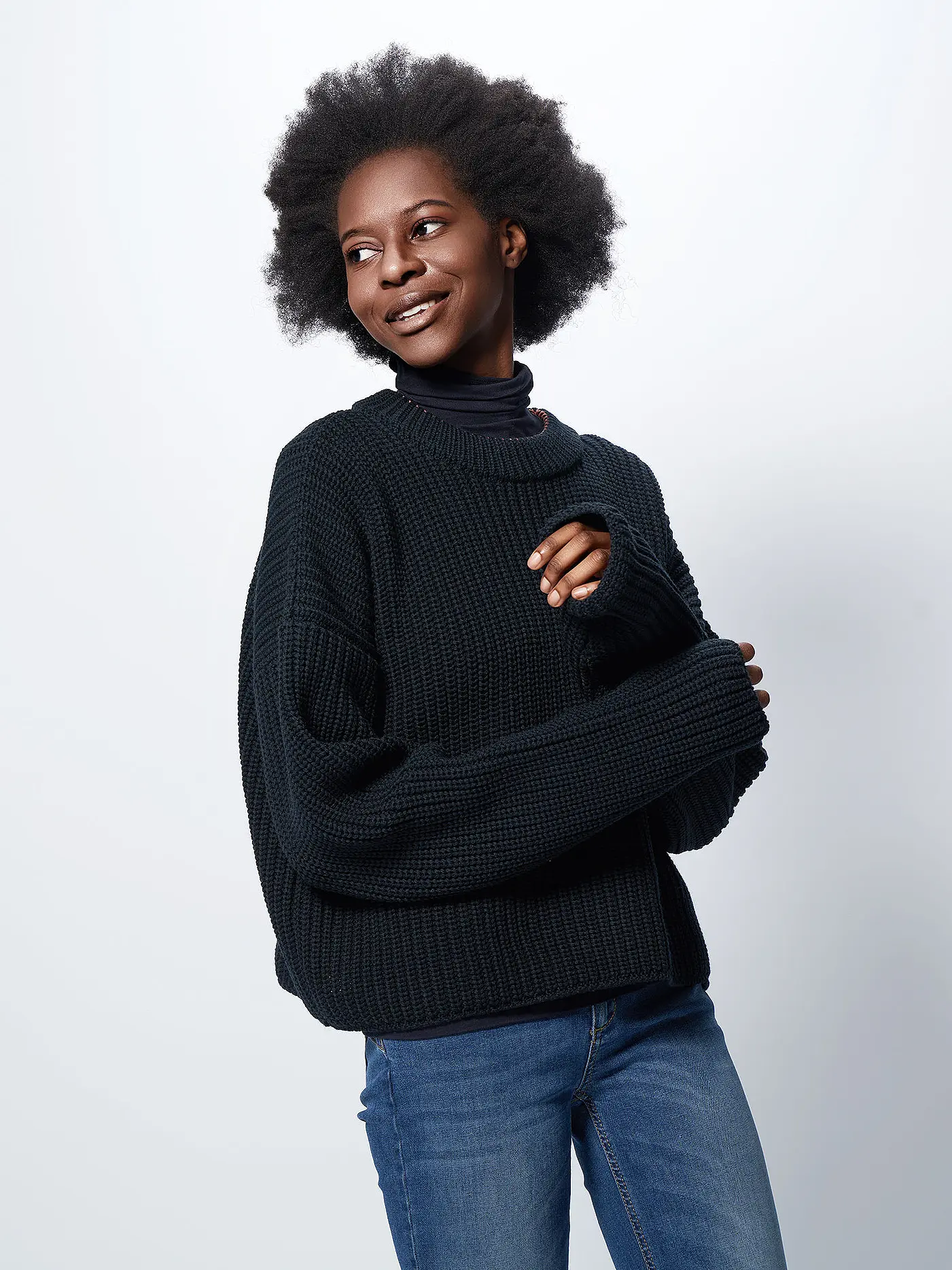 RUDOLF VIENNA | Pullover Leontyne | schwarz