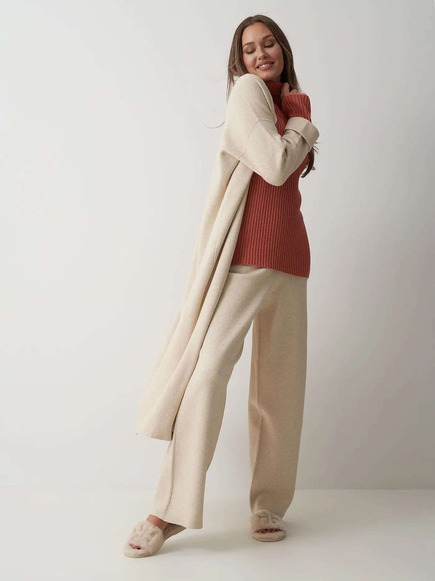RUDOLF VIENNA | Rollkragenpullover Nina | rot