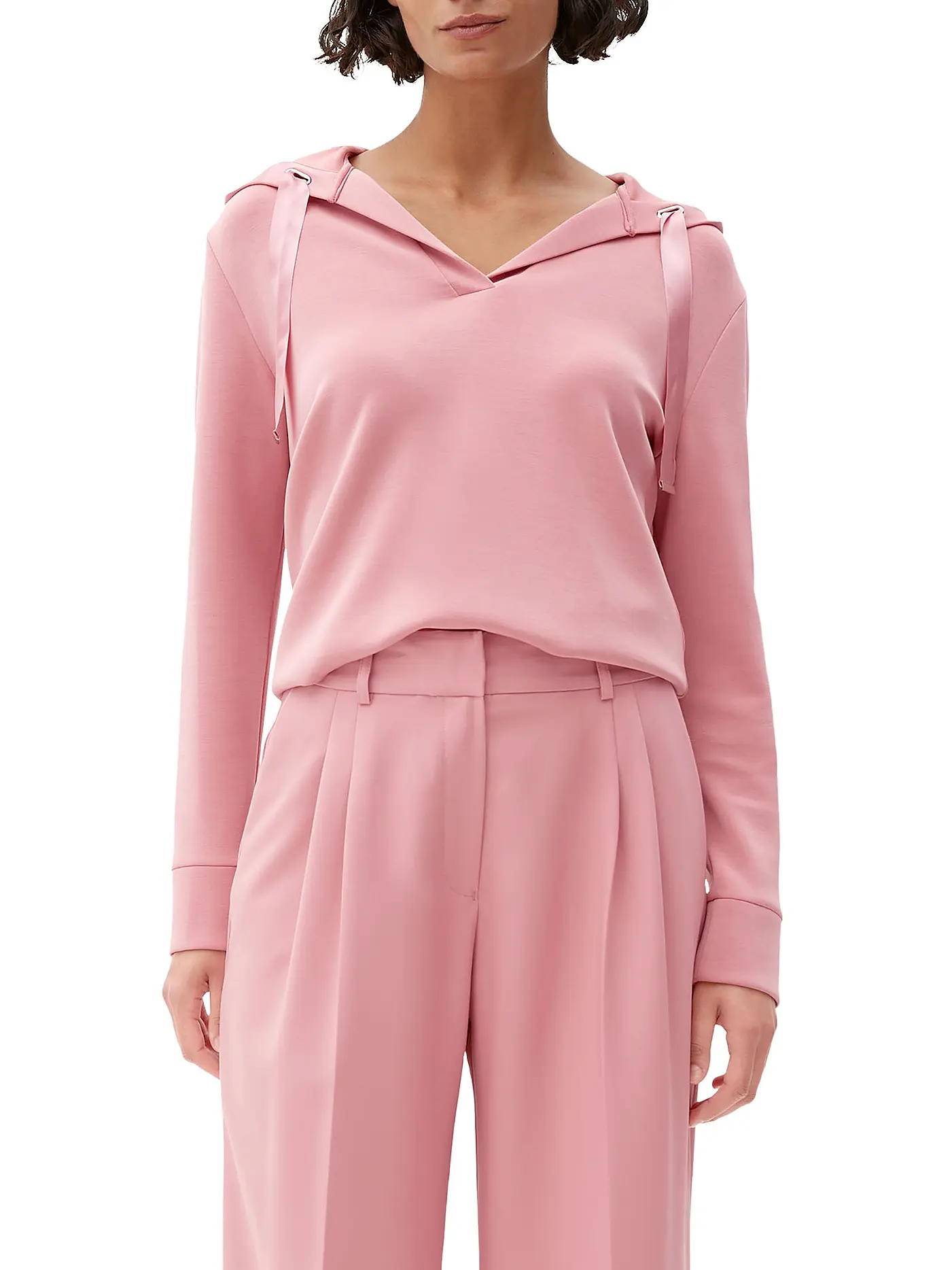 S.OLIVER BLACK LABEL | Kapuzensweater - Hoodie | rosa