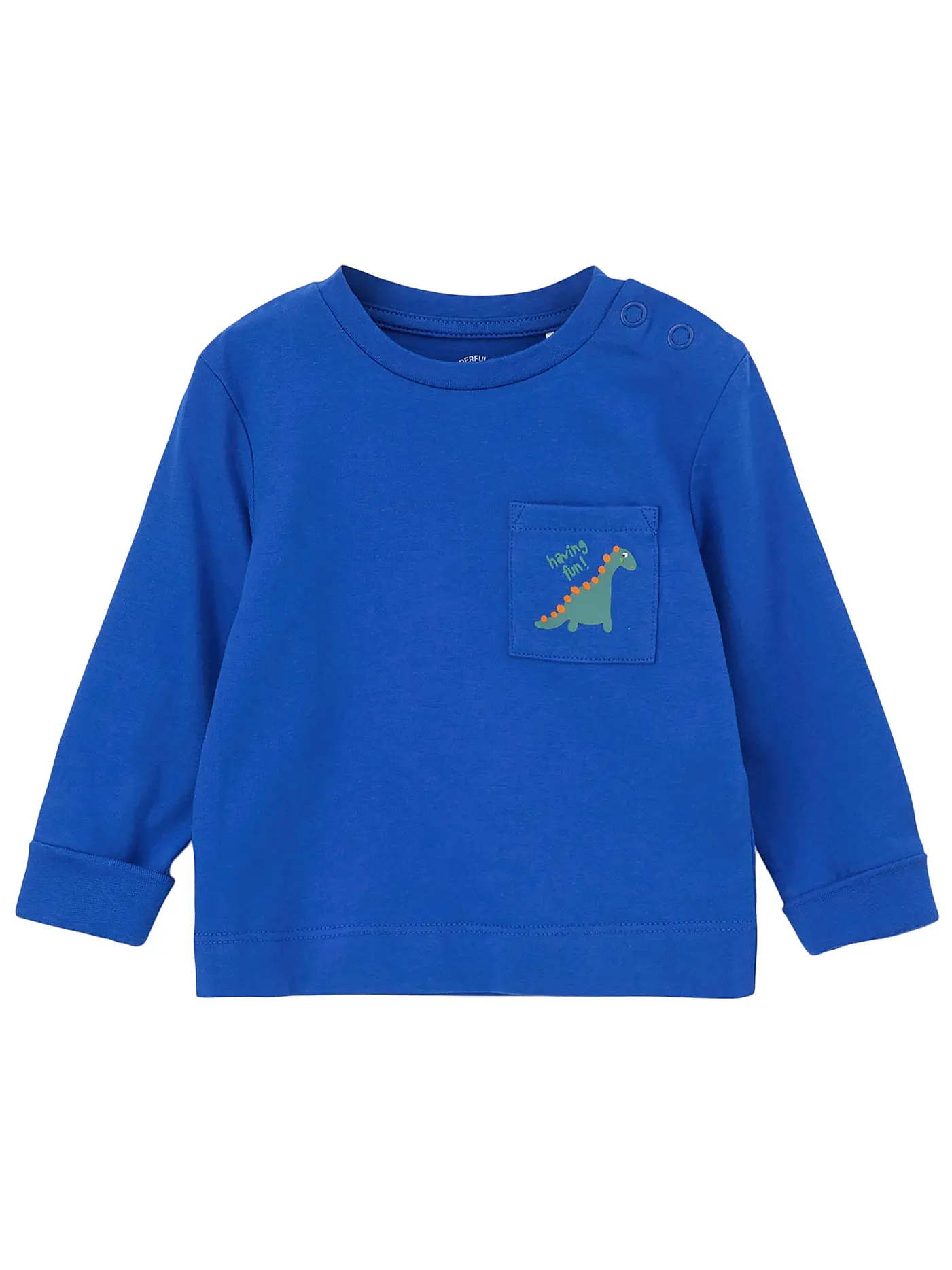 S.OLIVER | Baby Langarmshirt  | blau