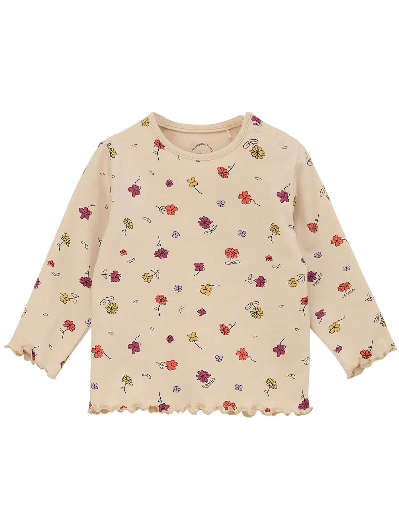 S.OLIVER | Baby Langarmshirt | beige