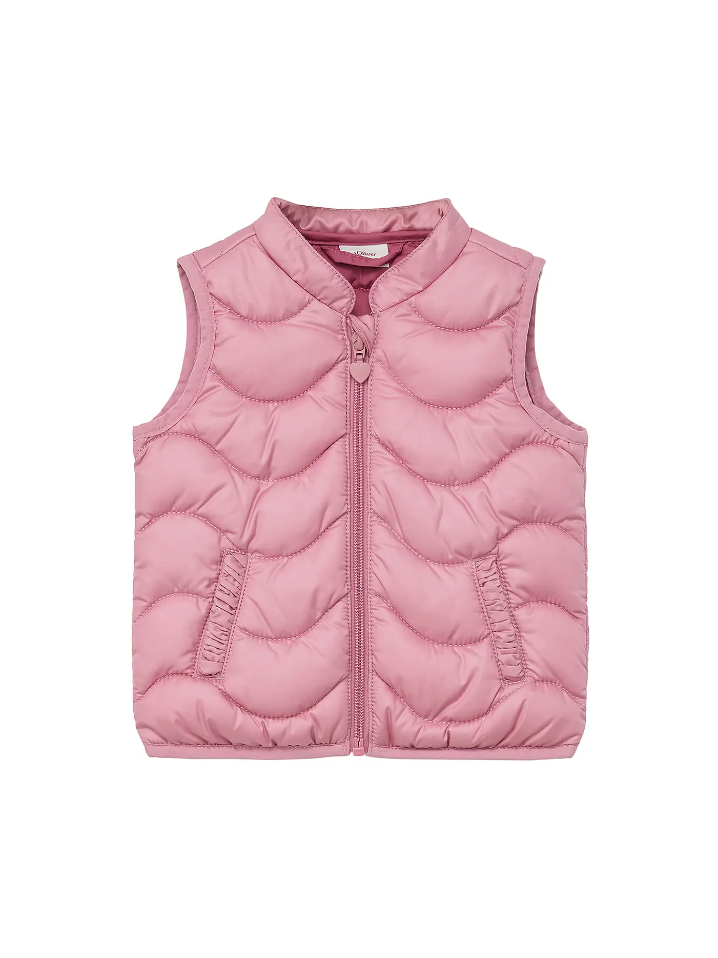 S.OLIVER | Baby Steppgilet  | rosa