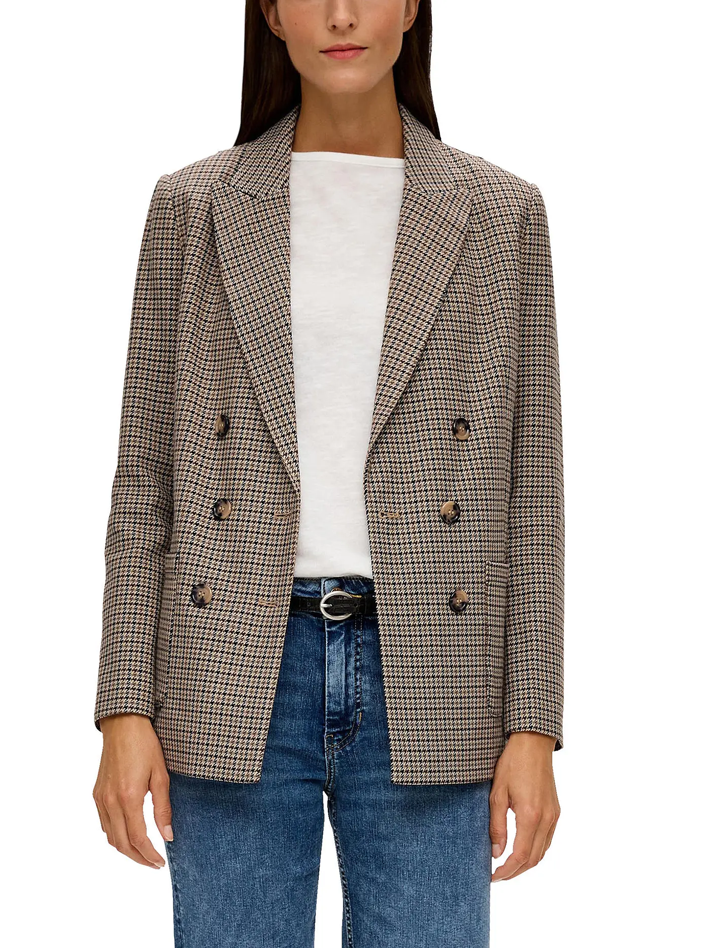 S.OLIVER | Blazer | schwarz