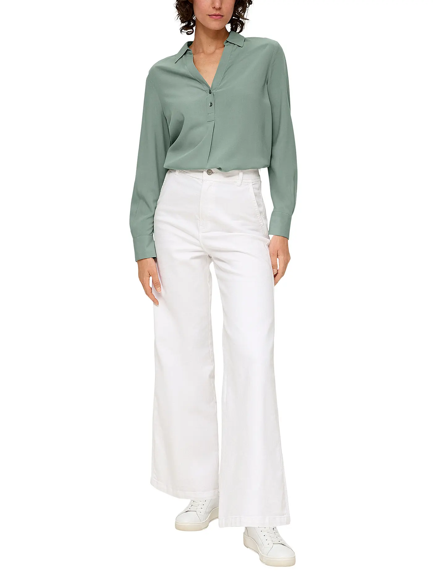 S.OLIVER | Bluse | grün