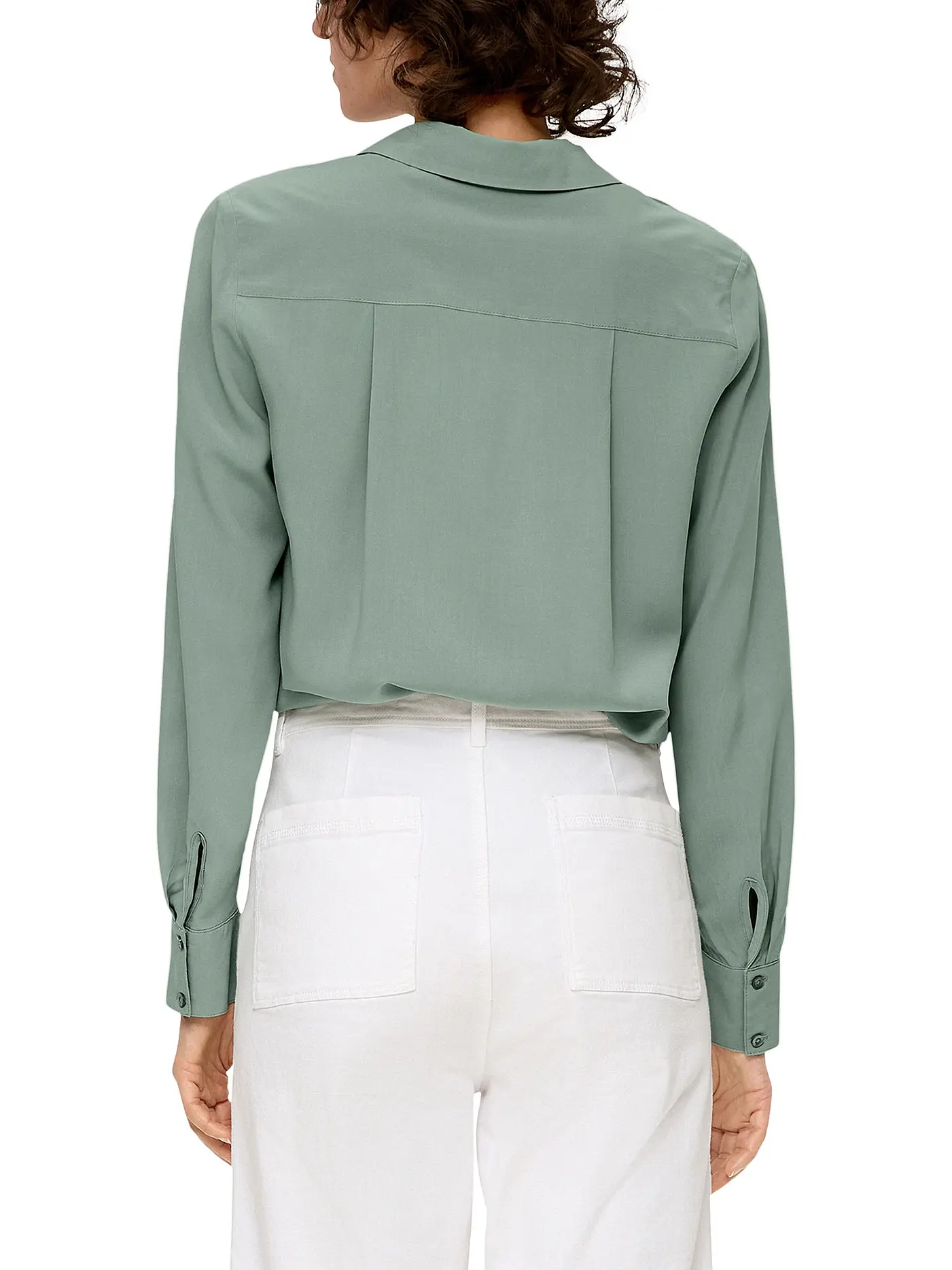 S.OLIVER | Bluse | grün