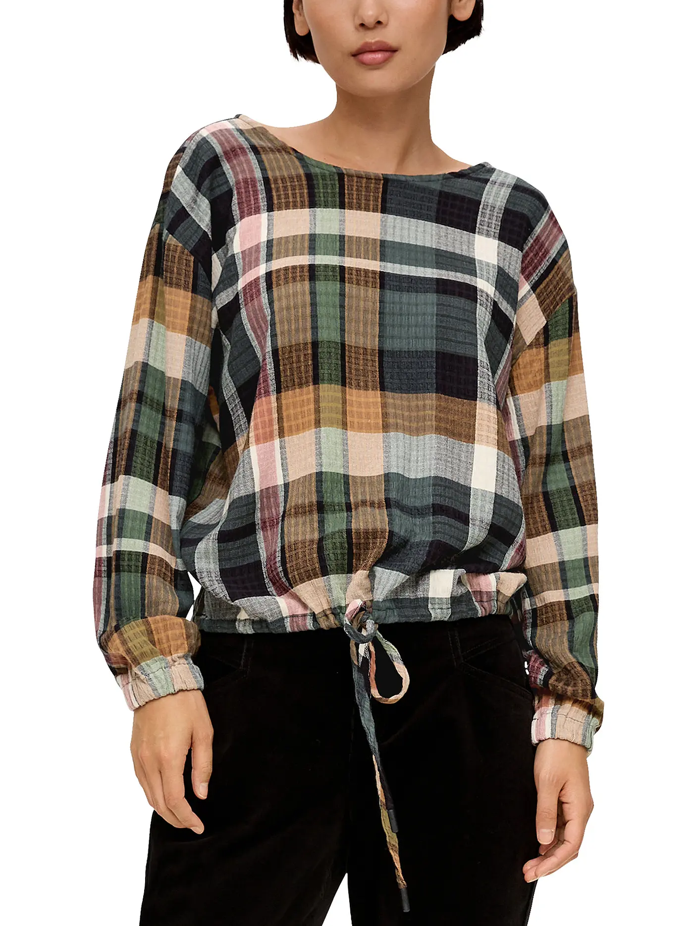 S.OLIVER | Bluse | schwarz