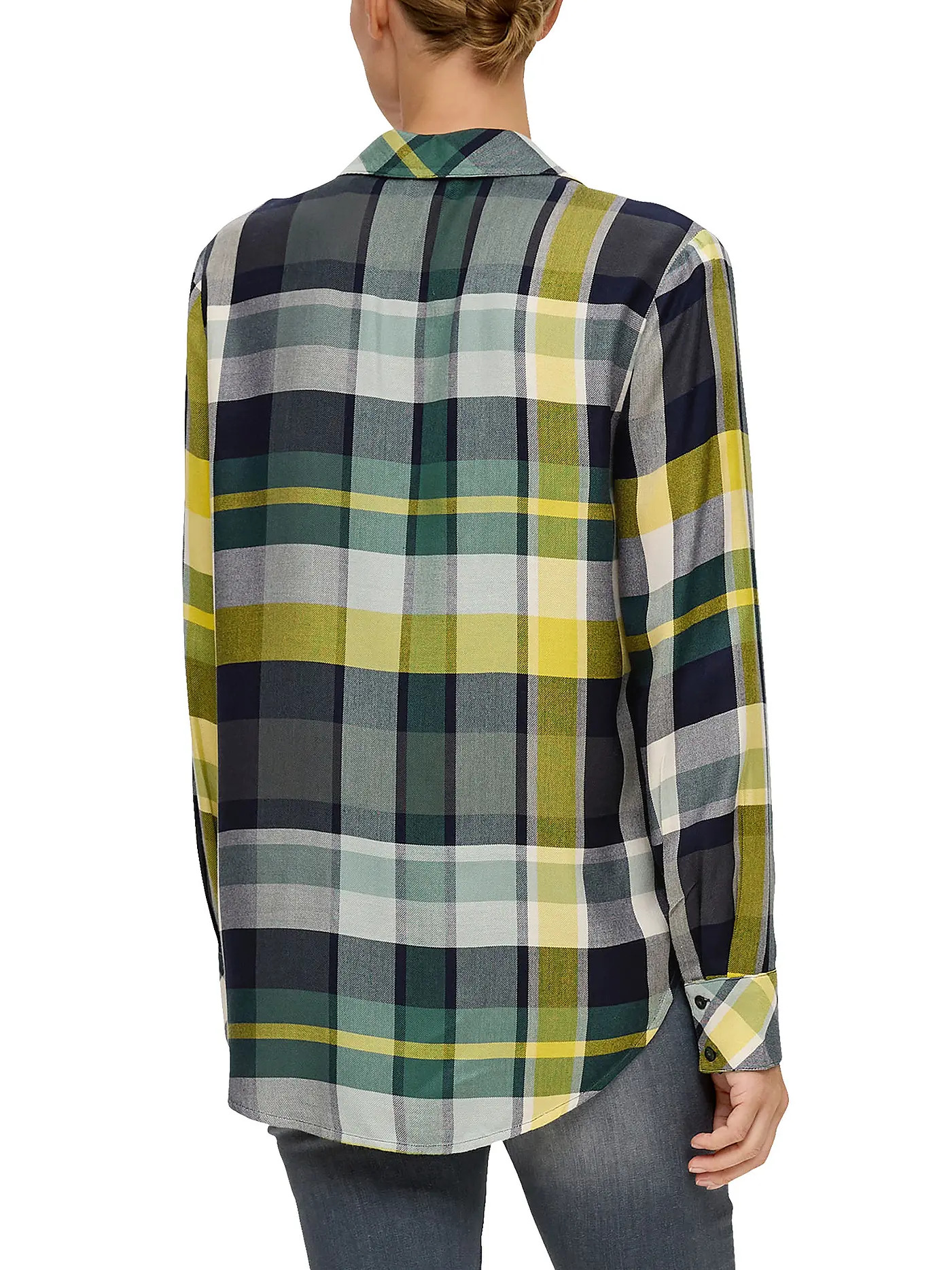 S.OLIVER | Blusenshirt | grün