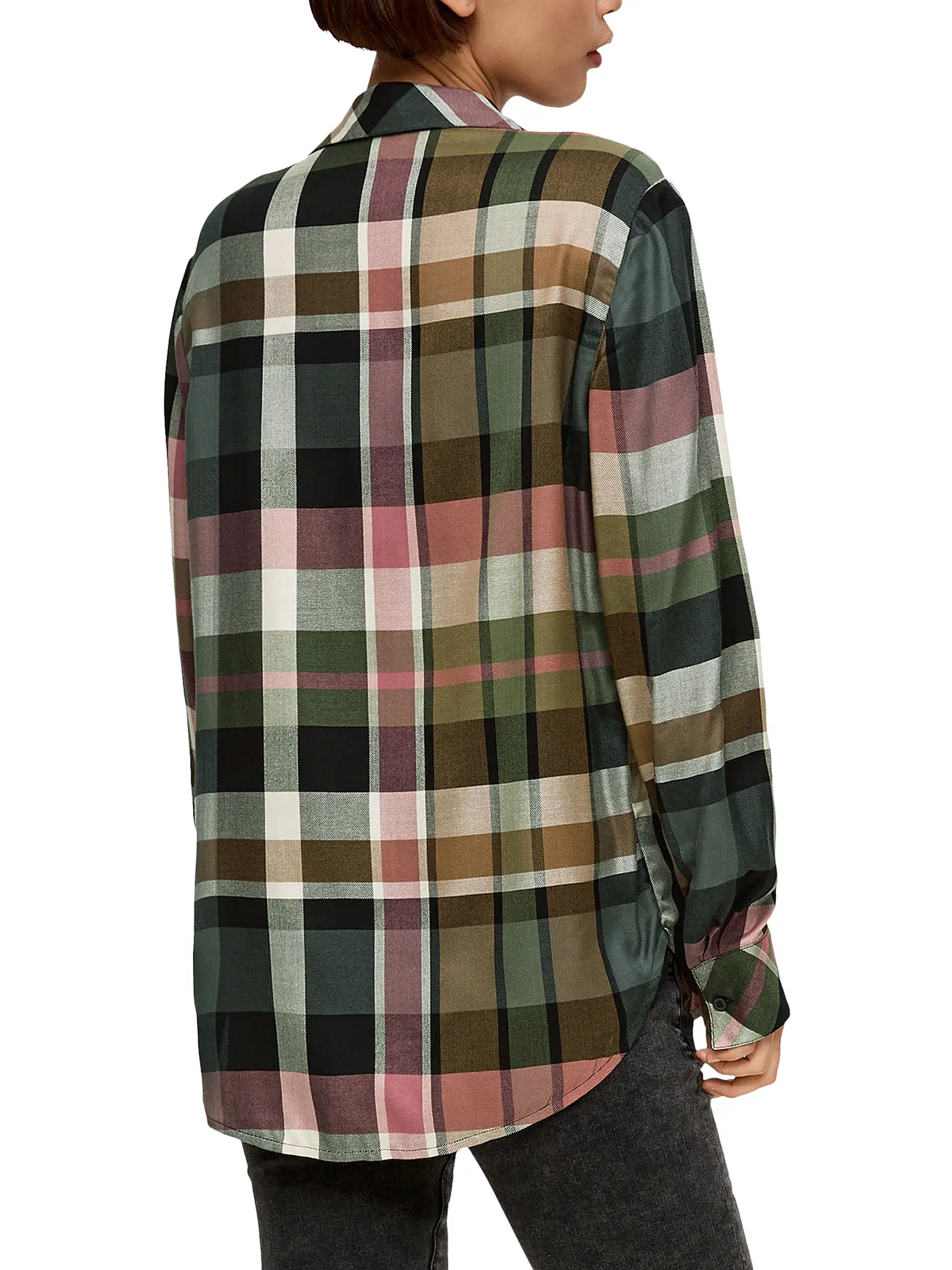 S.OLIVER | Blusenshirt | schwarz