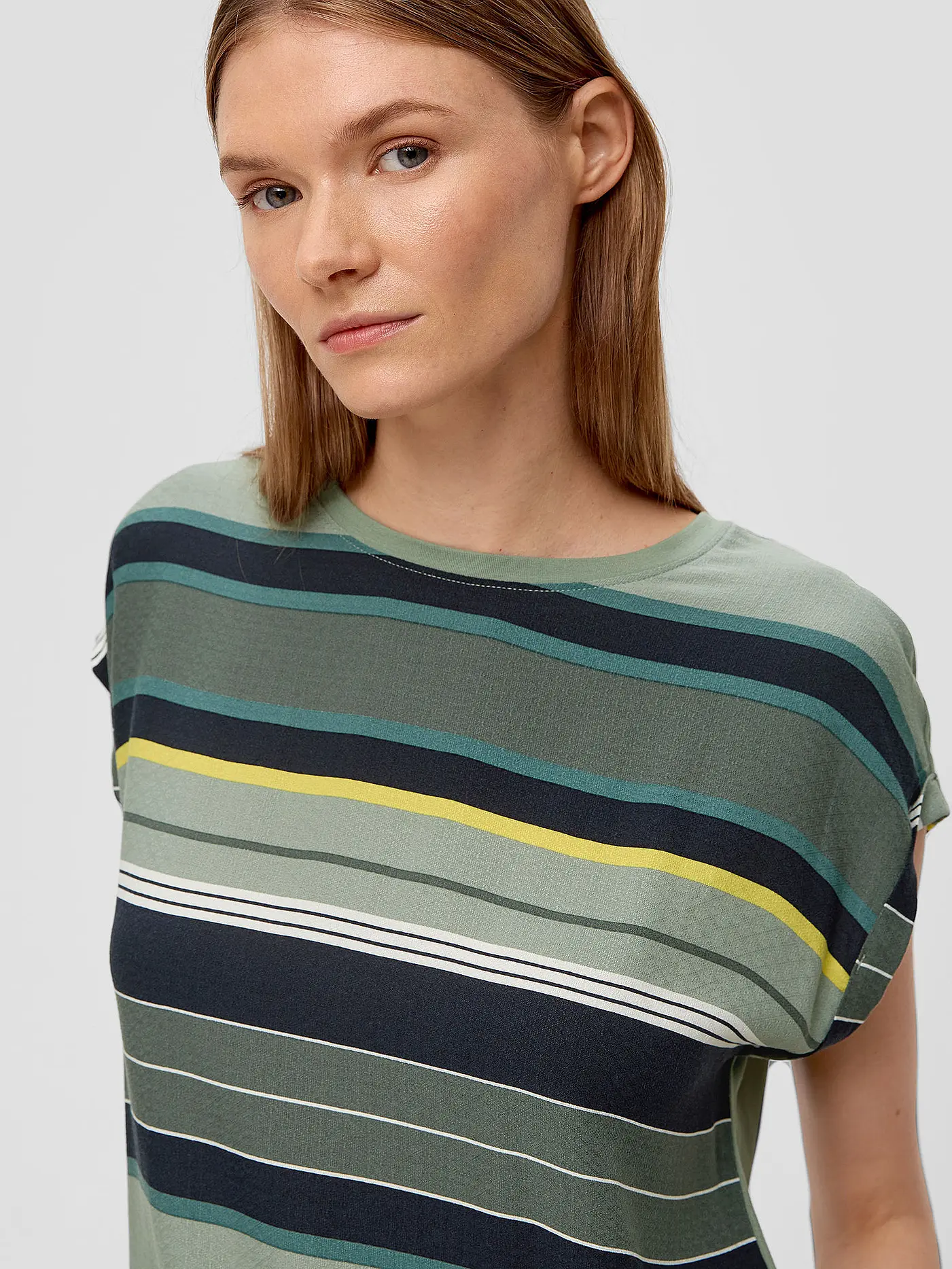 S.OLIVER | Blusenshirt | grün