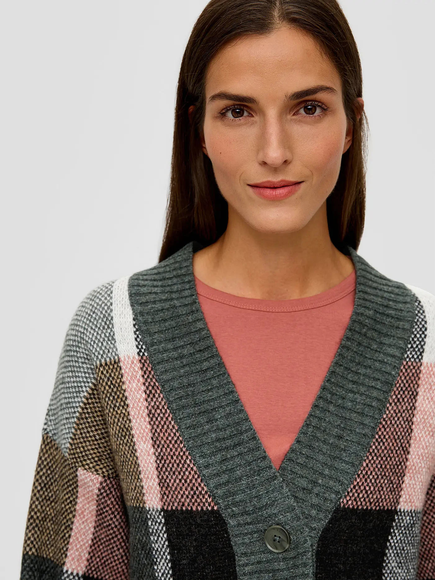S.OLIVER | Cardigan | schwarz