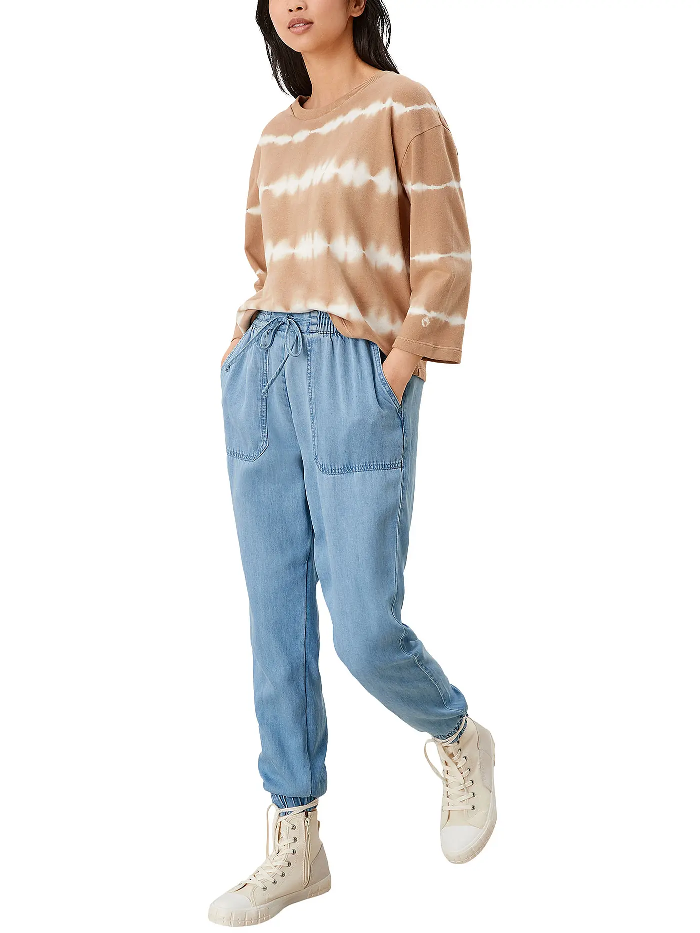 S.OLIVER | Hose Jogging Fit 7/8 | blau