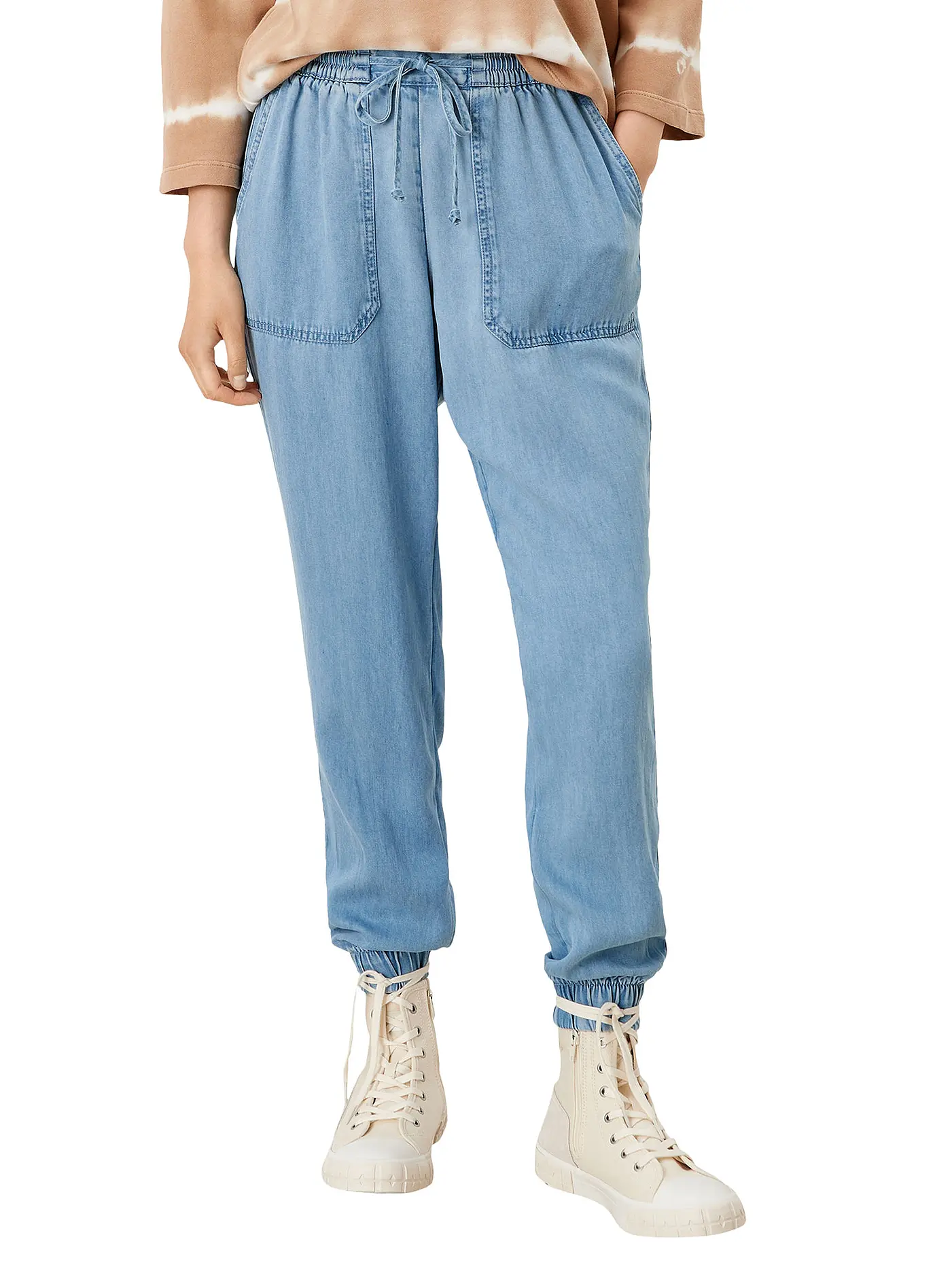 S.OLIVER | Hose Jogging Fit 7/8 | blau