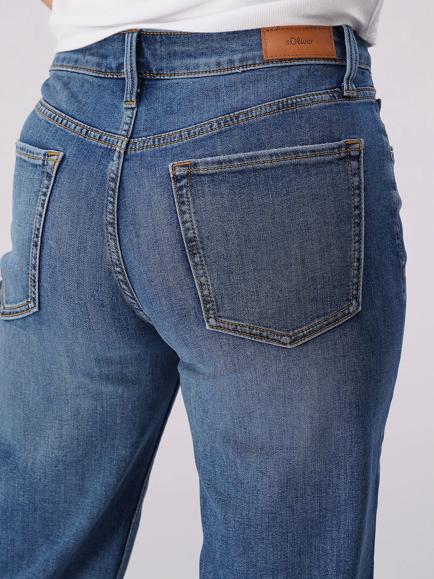 S.OLIVER | Jeans Straight Fit | blau