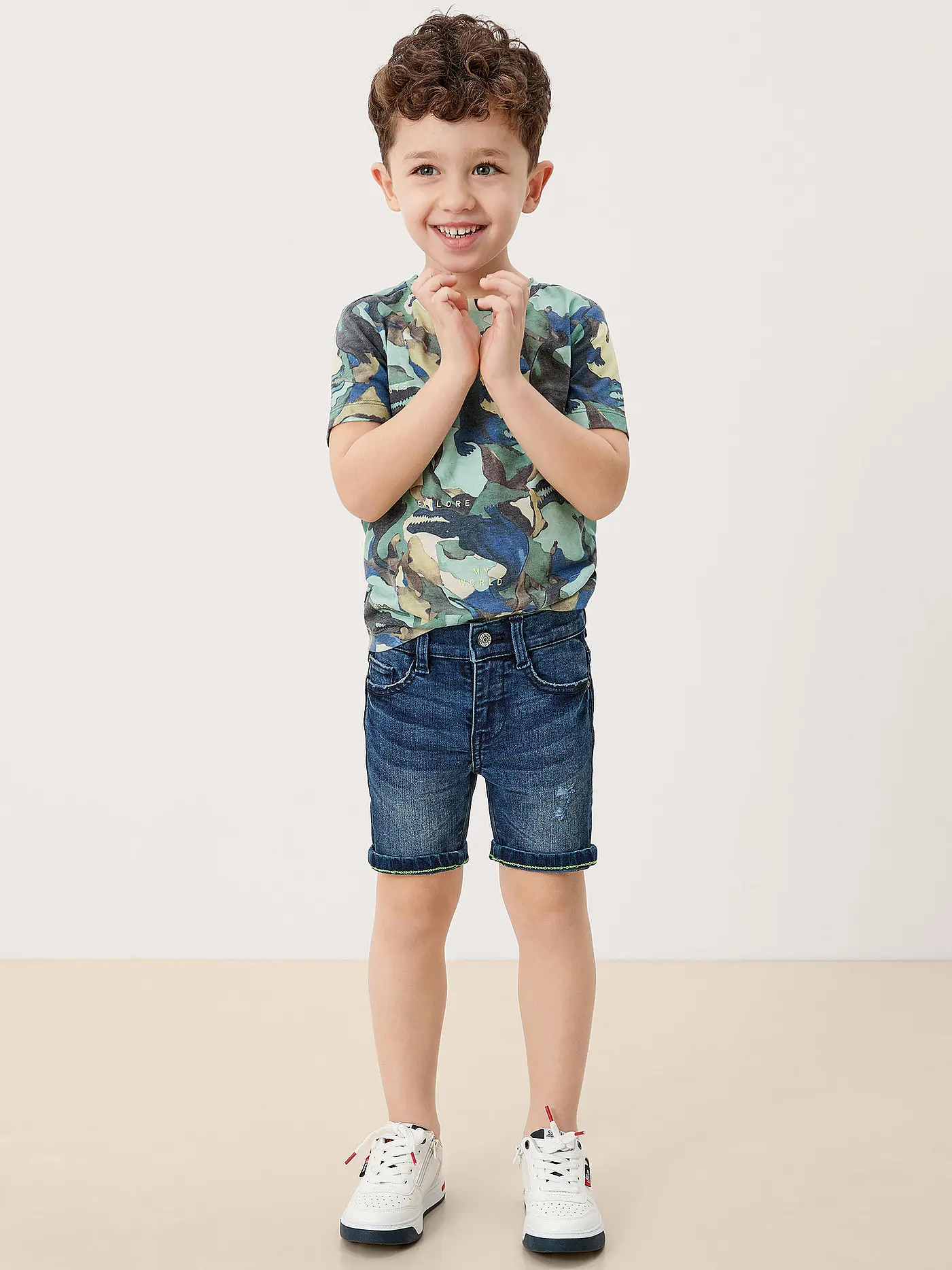 S.OLIVER | Jungen Bermuda Shorts | blau
