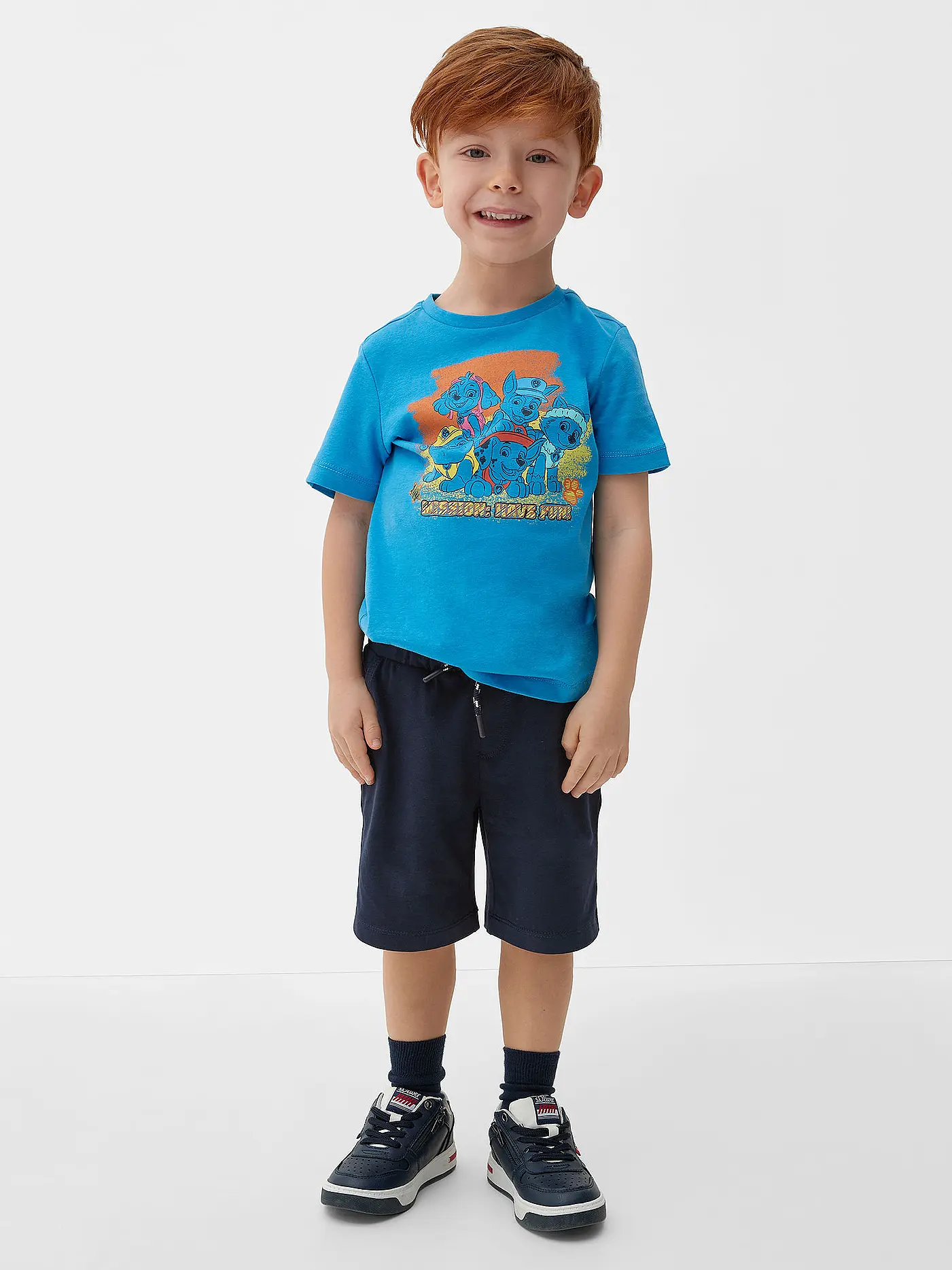 S.OLIVER | Jungen Bermuda | dunkelblau