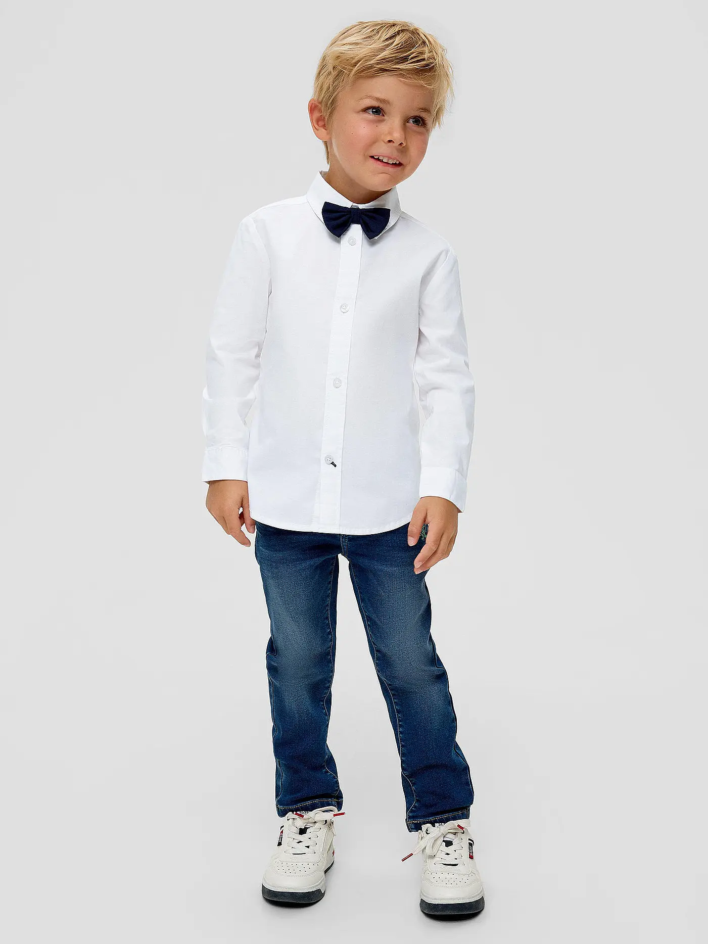 S.OLIVER | Jungen Hemd  | weiss