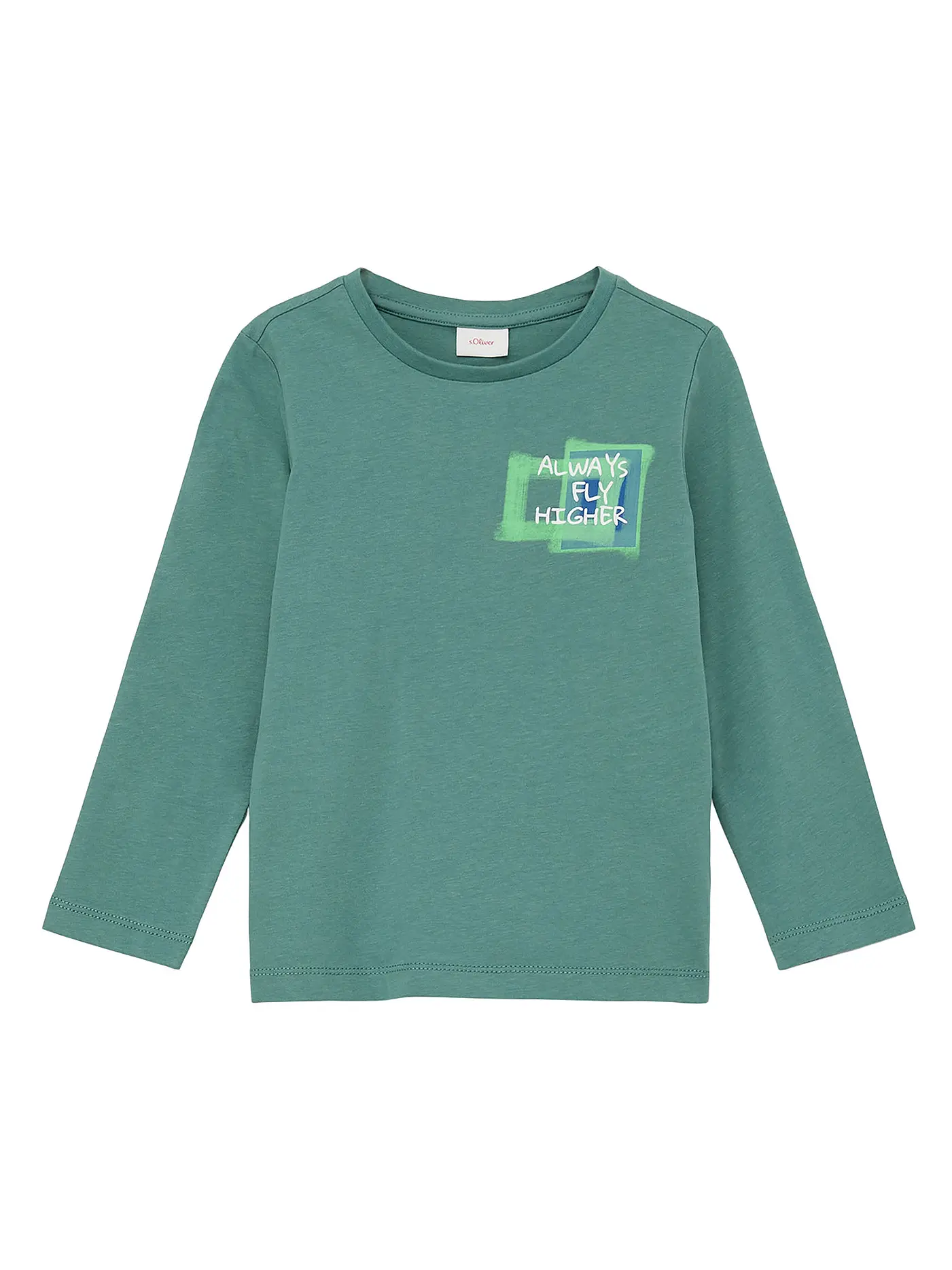 S.OLIVER | Jungen Langarmshirt | olive