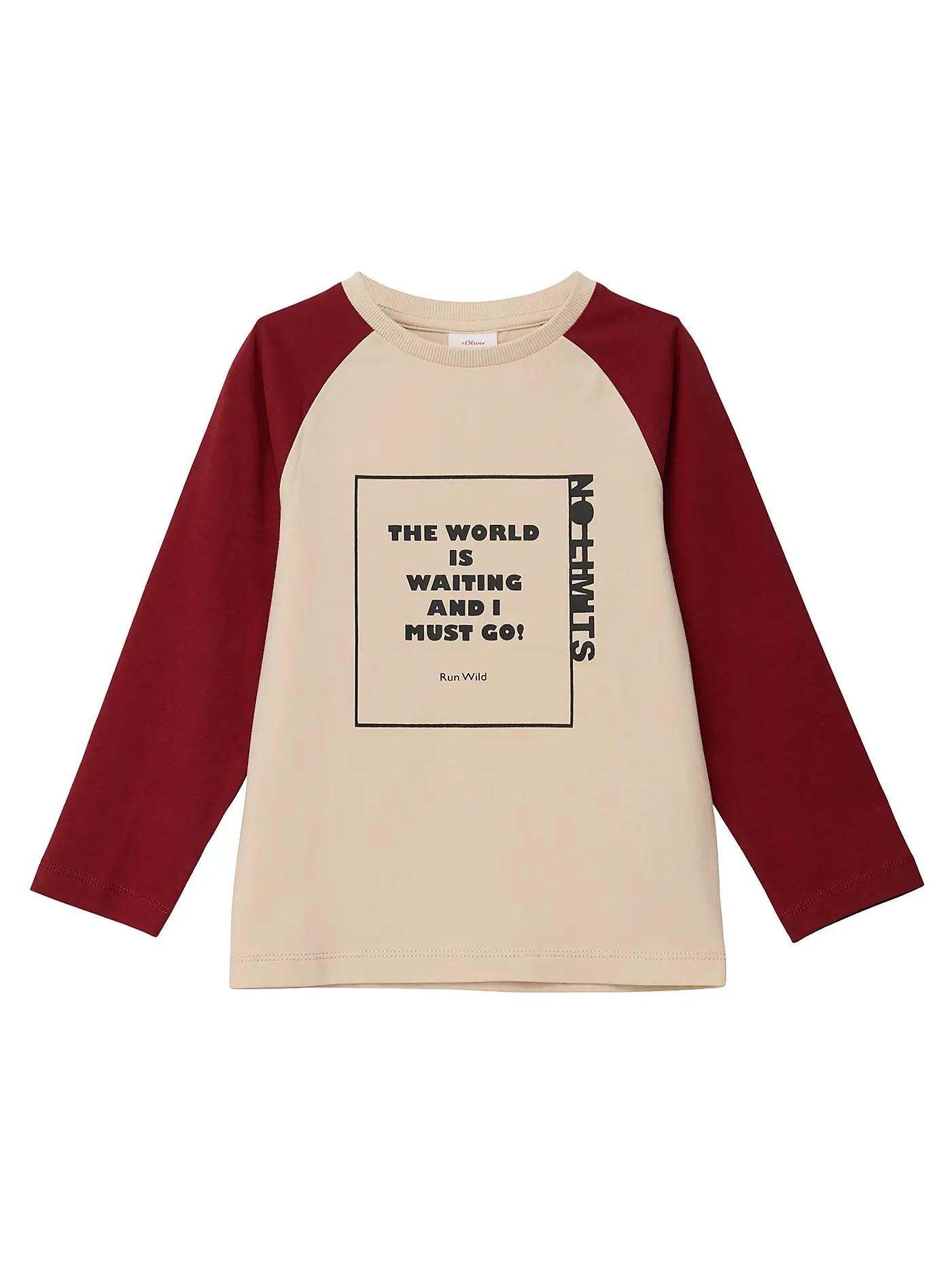 S.OLIVER | Jungen Langarmshirt | beige